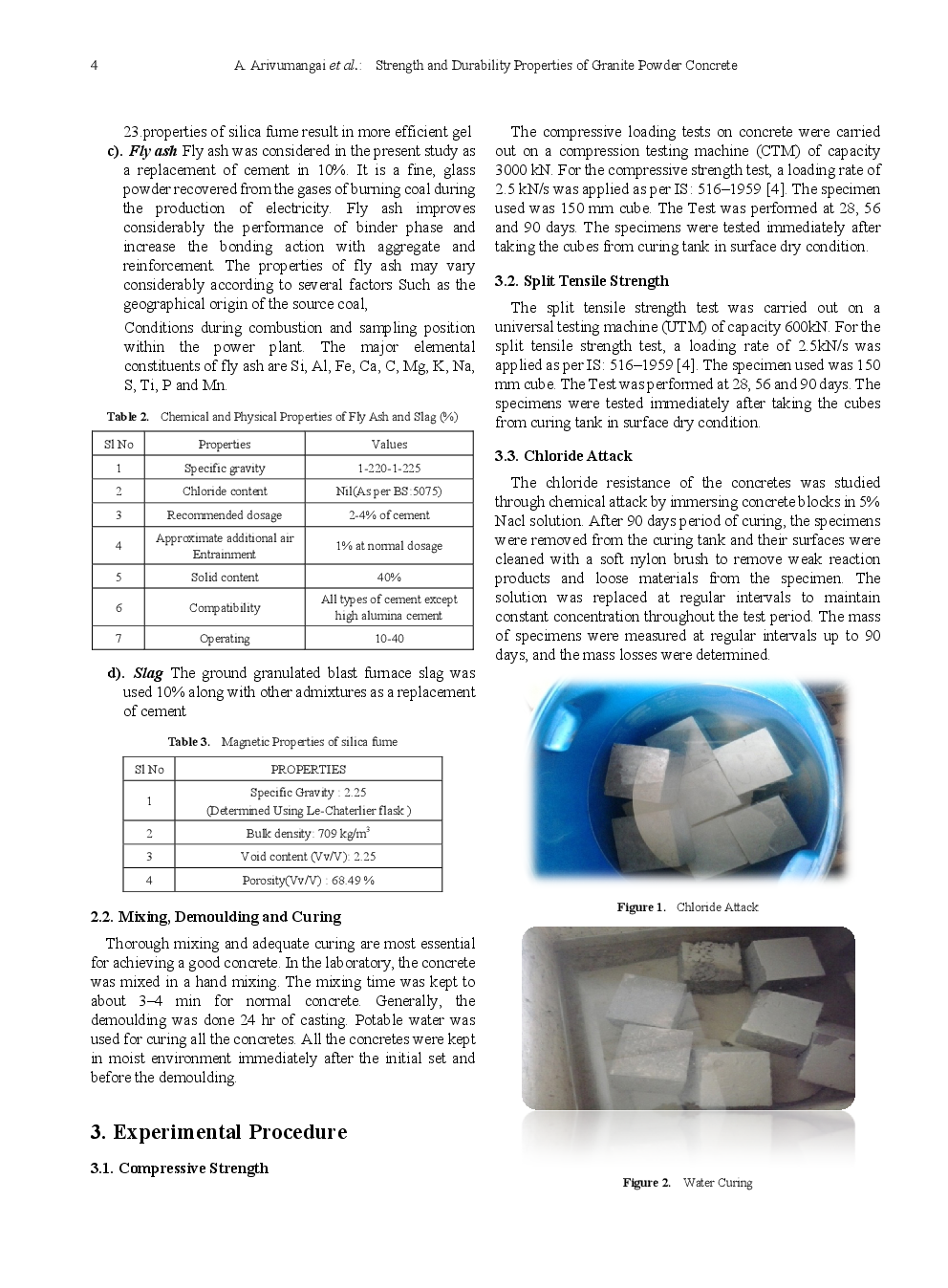 Strength And Durability Properties Of Granite Powder Concrete - Page 5