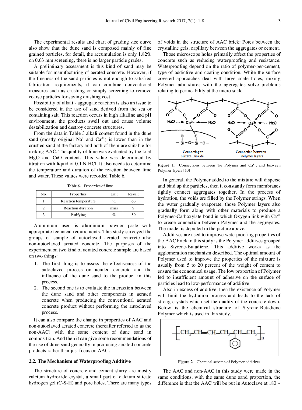 The Influence of Admixtures on Properties of AAC Using Dune Sand as the Fine Aggregate - Page 4