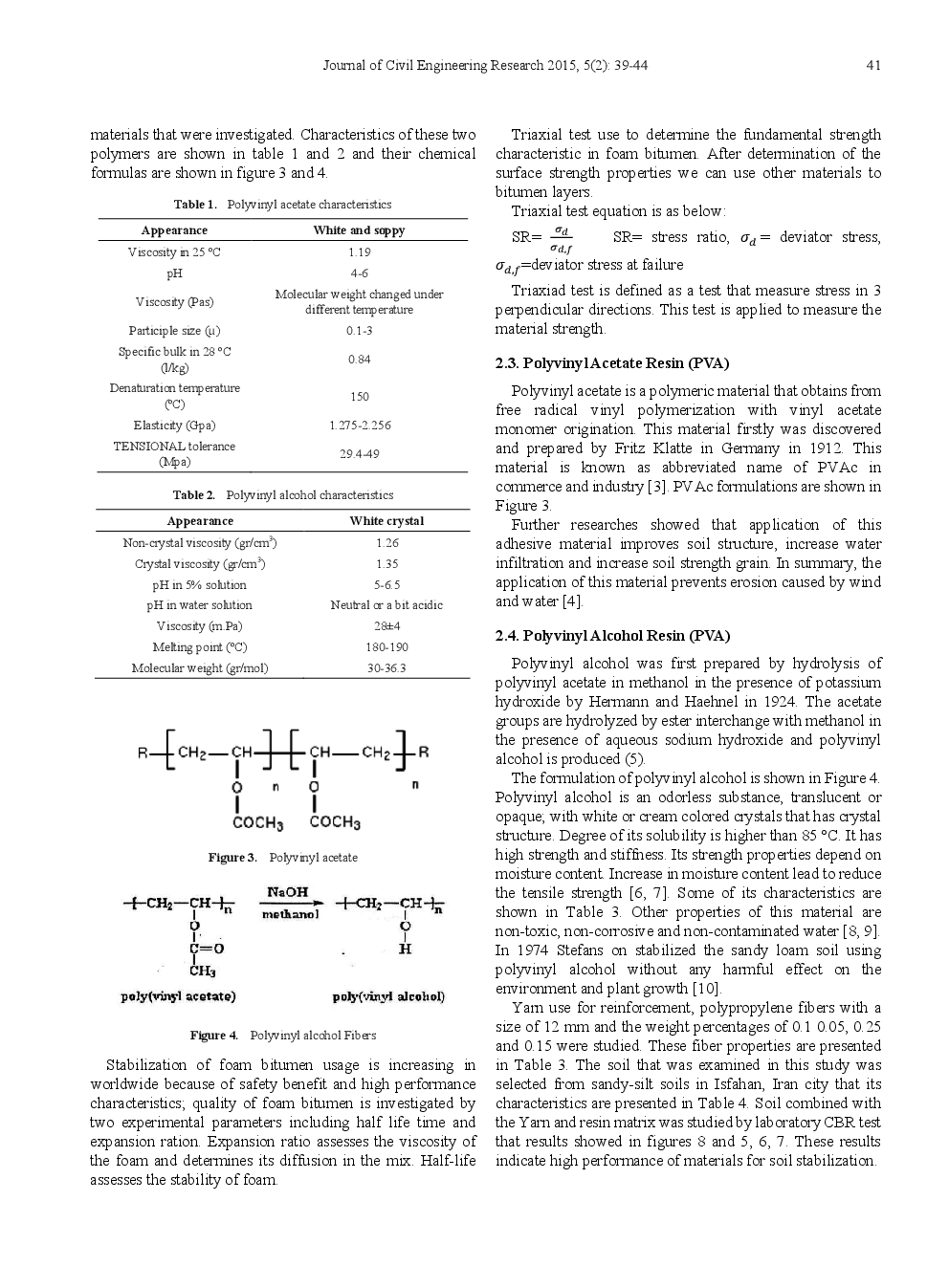 The Study Of Mixture Design For Foam Bitumen And The Polymeric And Oil Materials Function In Loose Soils Consolidation - Page 4