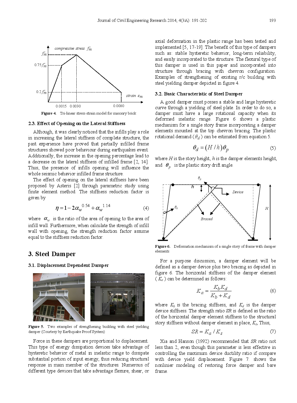 The Use Of Steel Damper For Enhancing The Seismic Performance Of RC Frame With Soft First Story - Page 4