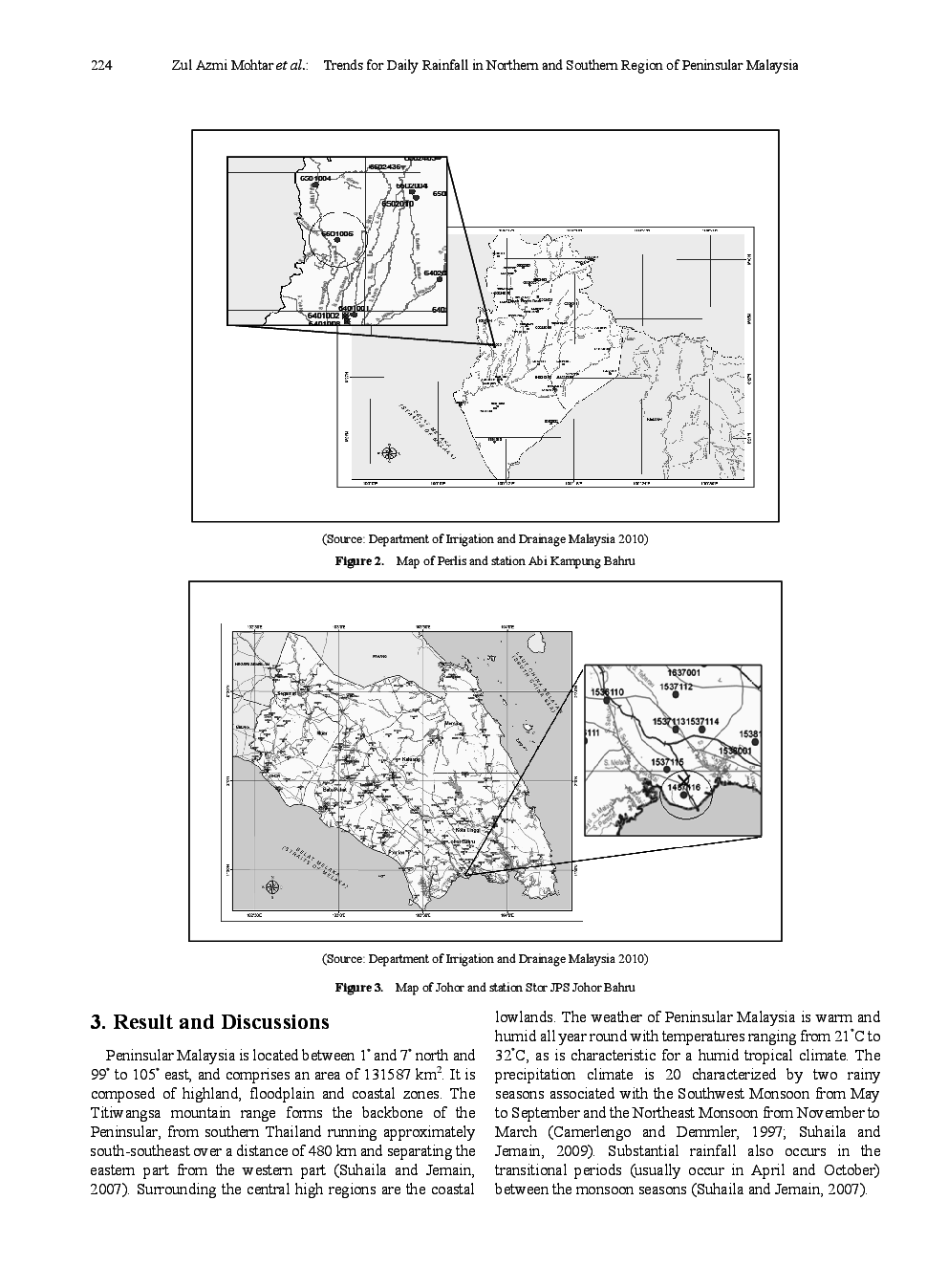 Trends For Daily Rainfall In Northern And Southern Region Of Peninsular Malaysia - Page 4