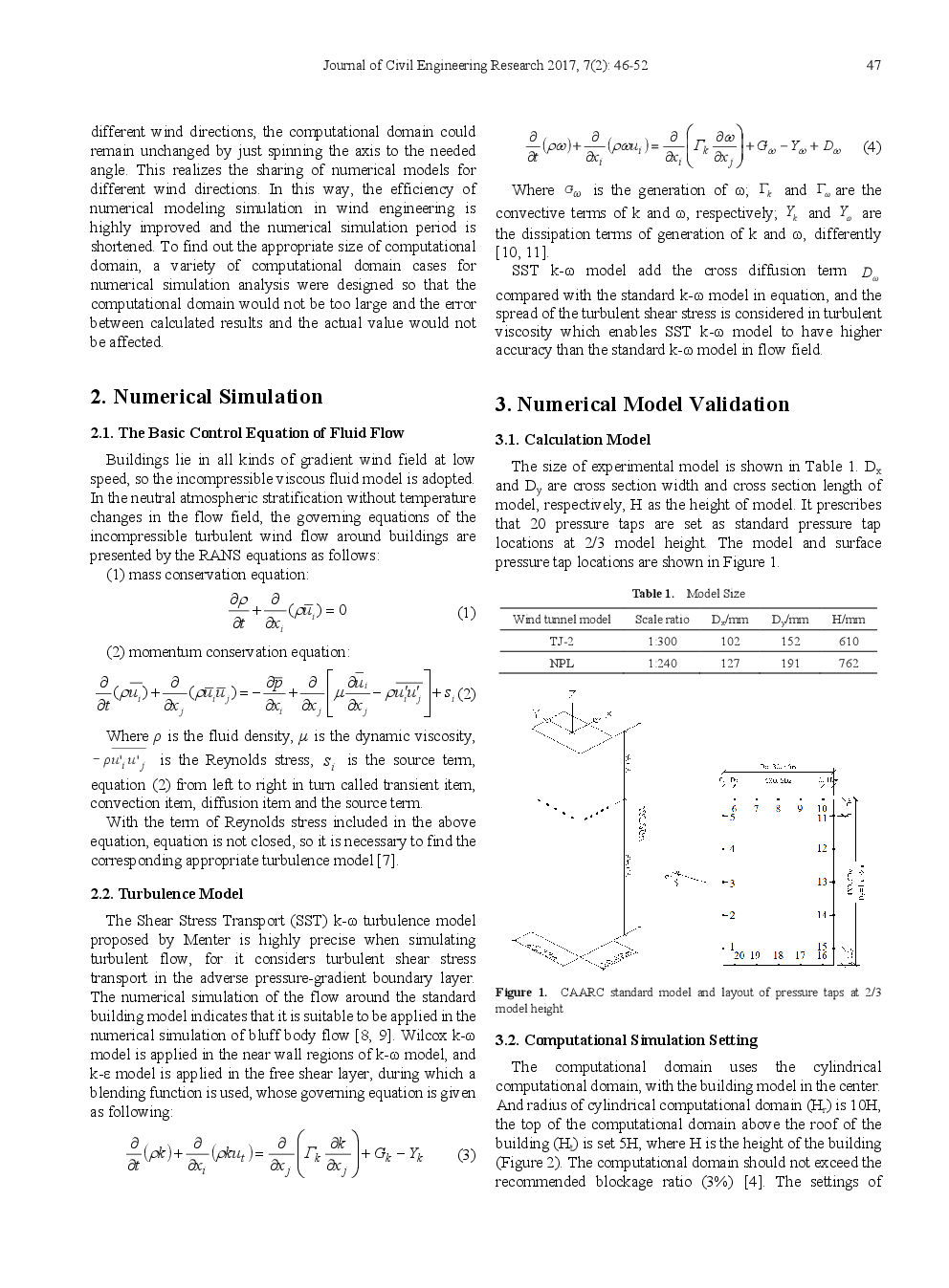Wind Pressure On High-Rise Buildings A Numerical Simulation Of Computational Domain - Page 3