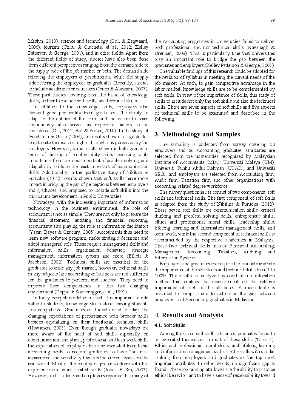 Bridging The Gap Of Perceived Skills Between Employers And Accounting Graduates In Malaysia - Page 3