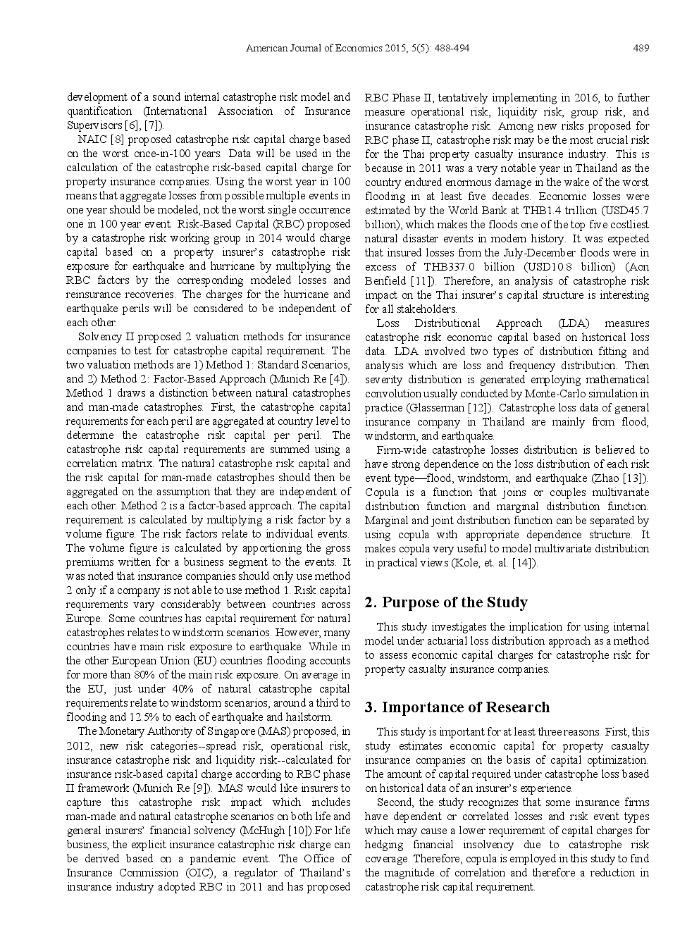 Catastrophe Risk Capital Charge Evidence From The Thai Non-Life Insurance Industry - Page 3
