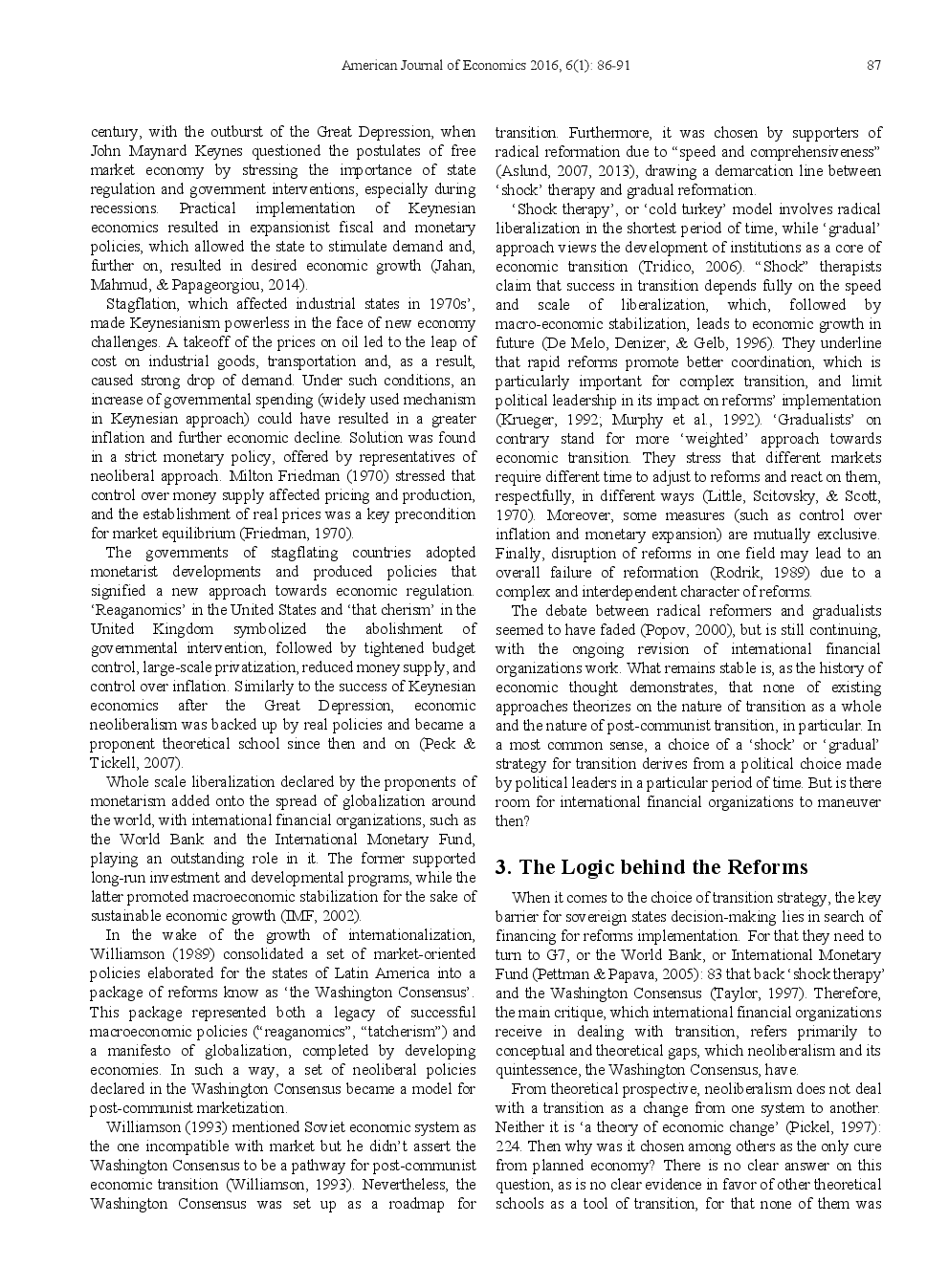 Conceptualizing The Role Of International Financial Organizations In Post-Communist Economic Transformations - Page 3