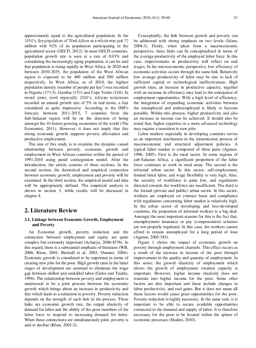 Economic Growth, Employment And Poverty Reduction The Case Of West African Countries - Page 3