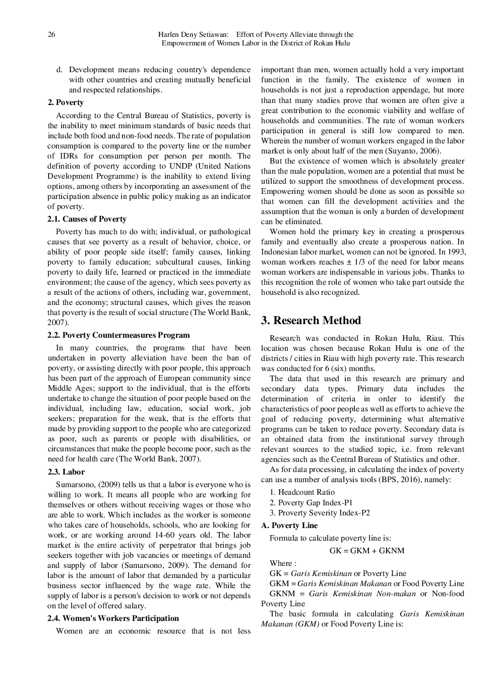 Effort Of Poverty Alleviate Through The Empowerment Of Women Labor In The District Of Rokan Hulu - Page 5