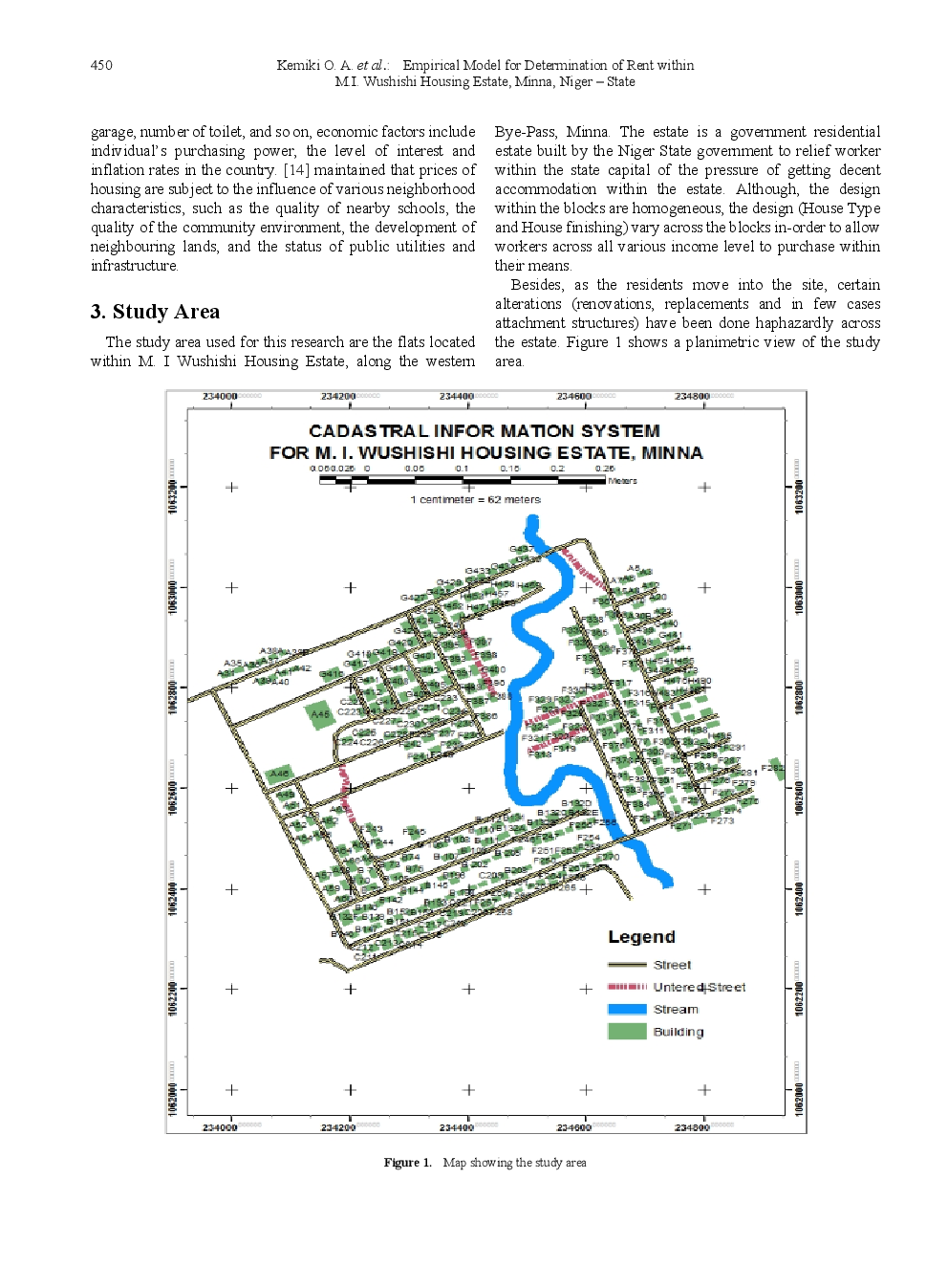Empirical Model For Determination Of Rent Within M.I. Wushishi Housing Estate, Minna, Niger - State - Page 3