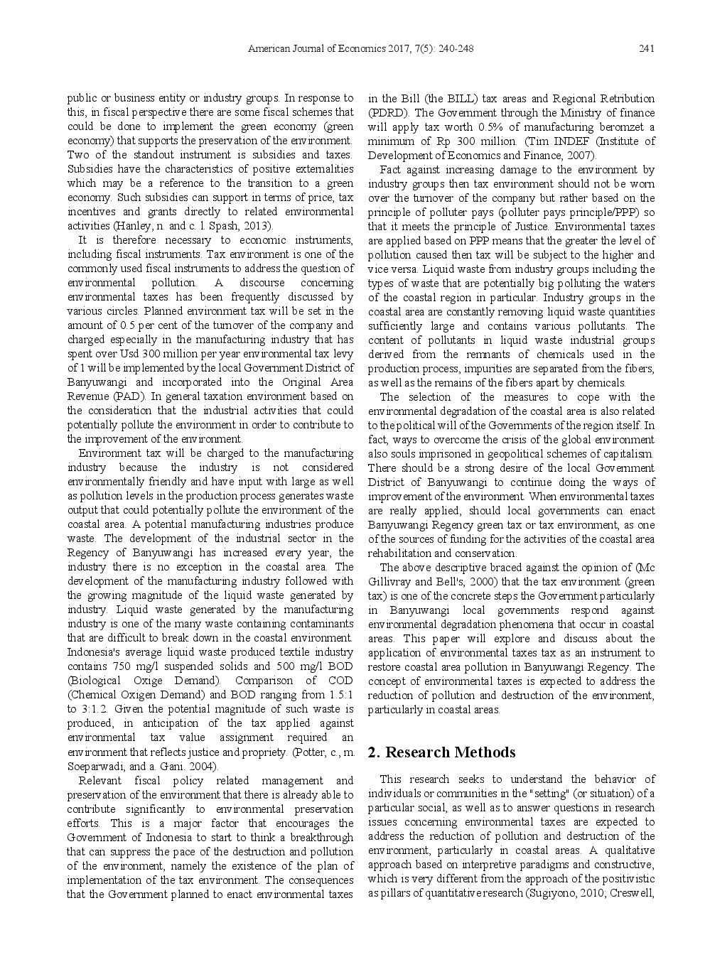 Environmental Tax As An Instrument To Restore Coastal Pollution In Banyuwangi Regency - Page 3