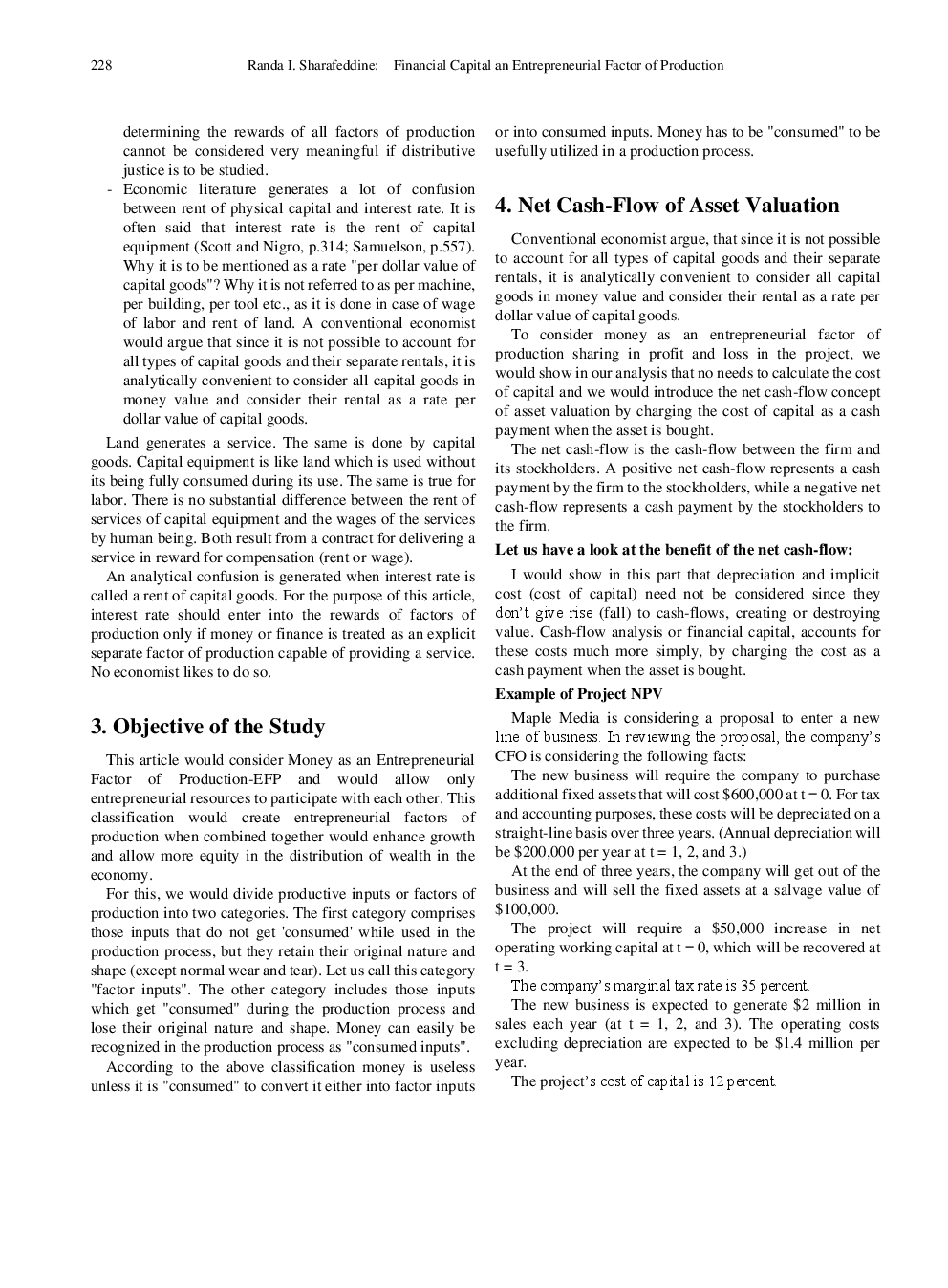 Financial Capital An Entrepreneurial Factor Of Production - Page 4