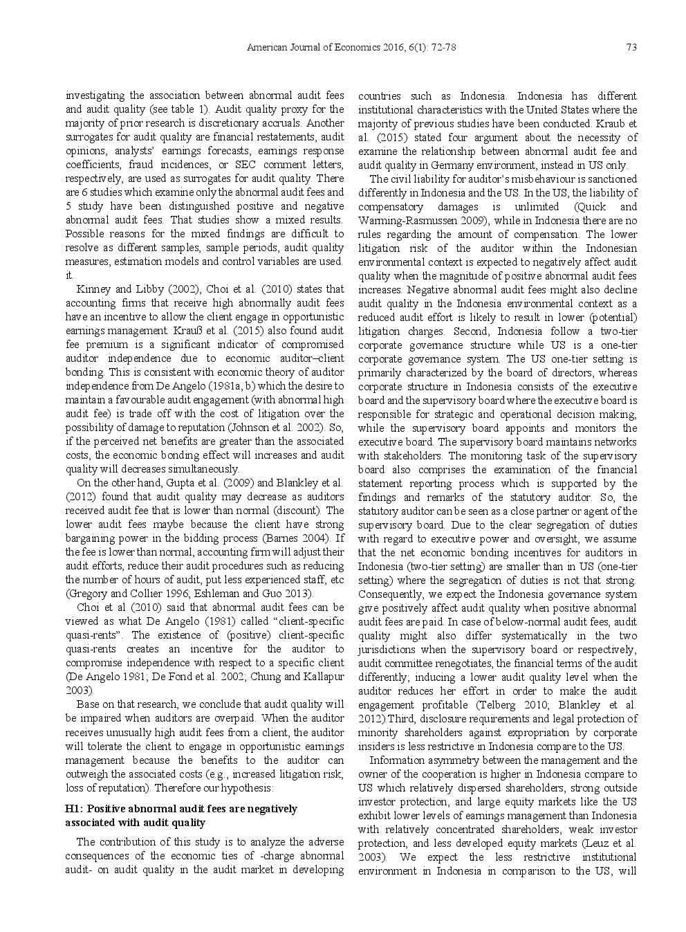 Impact Of Abnormal Audit Fee To Audit Quality Indonesian Case Study - Page 3