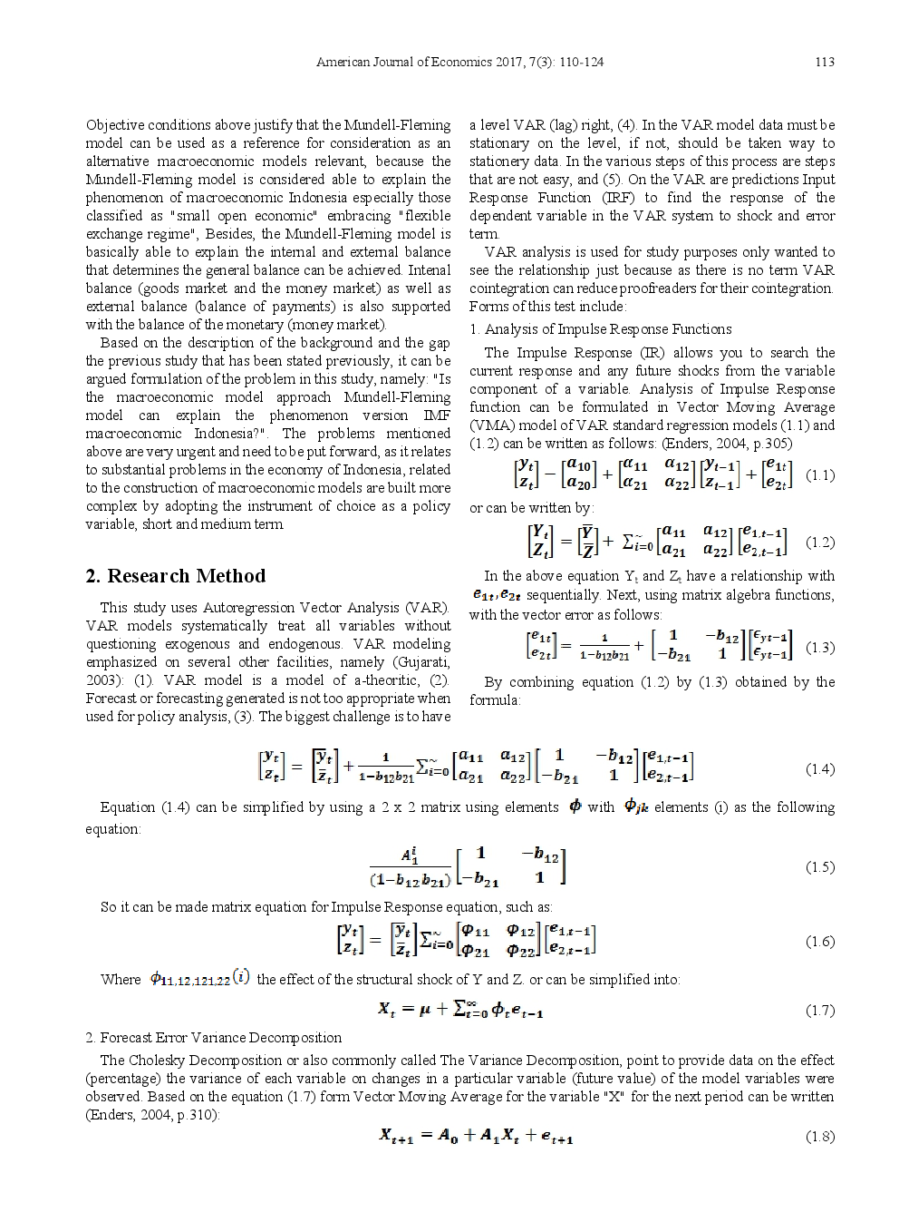 Indonesian Macro Economics Modelling Mundell - Fleming Approach In 2000 - 2010 - Page 5