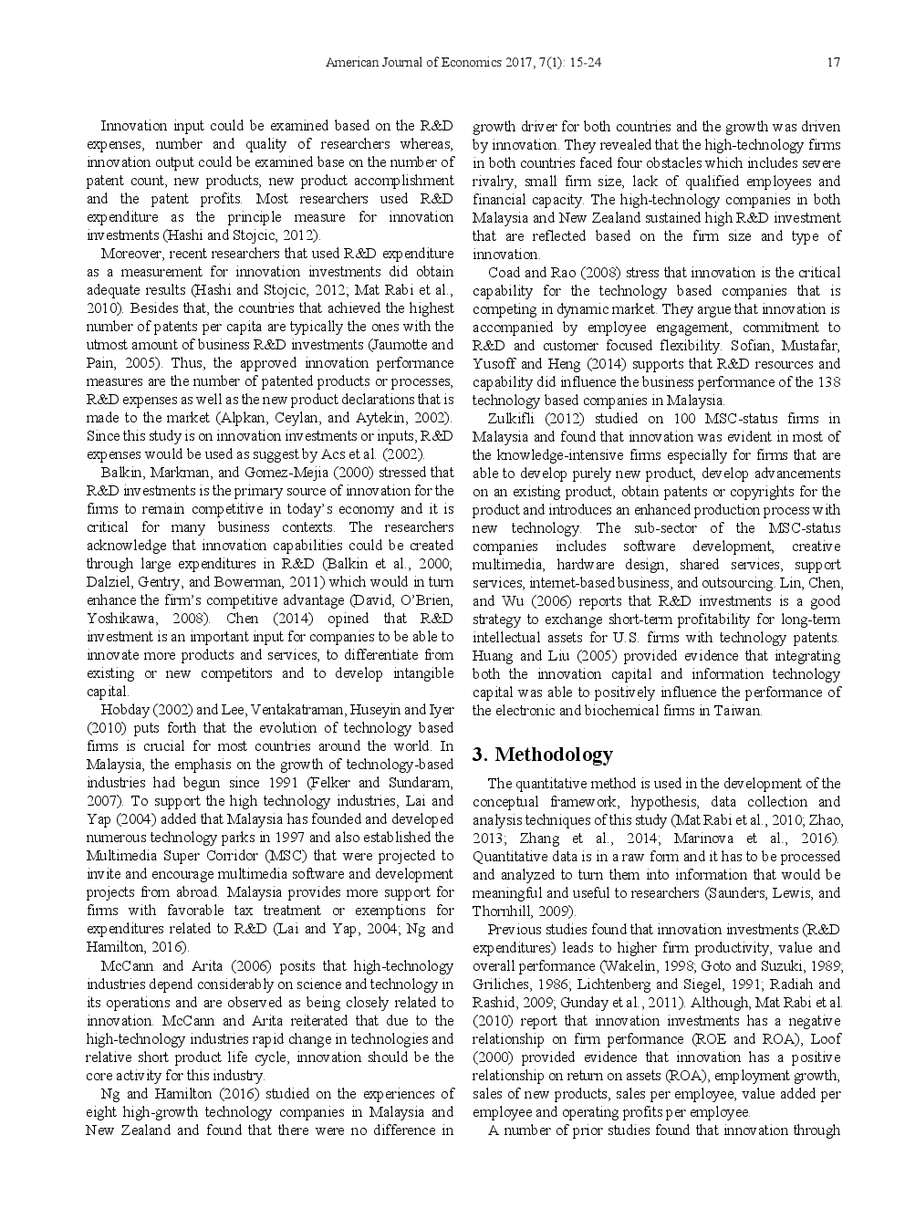 Innovation Investment An Empirical Study Of Technology Public Listed Companies In Malaysia - Page 4
