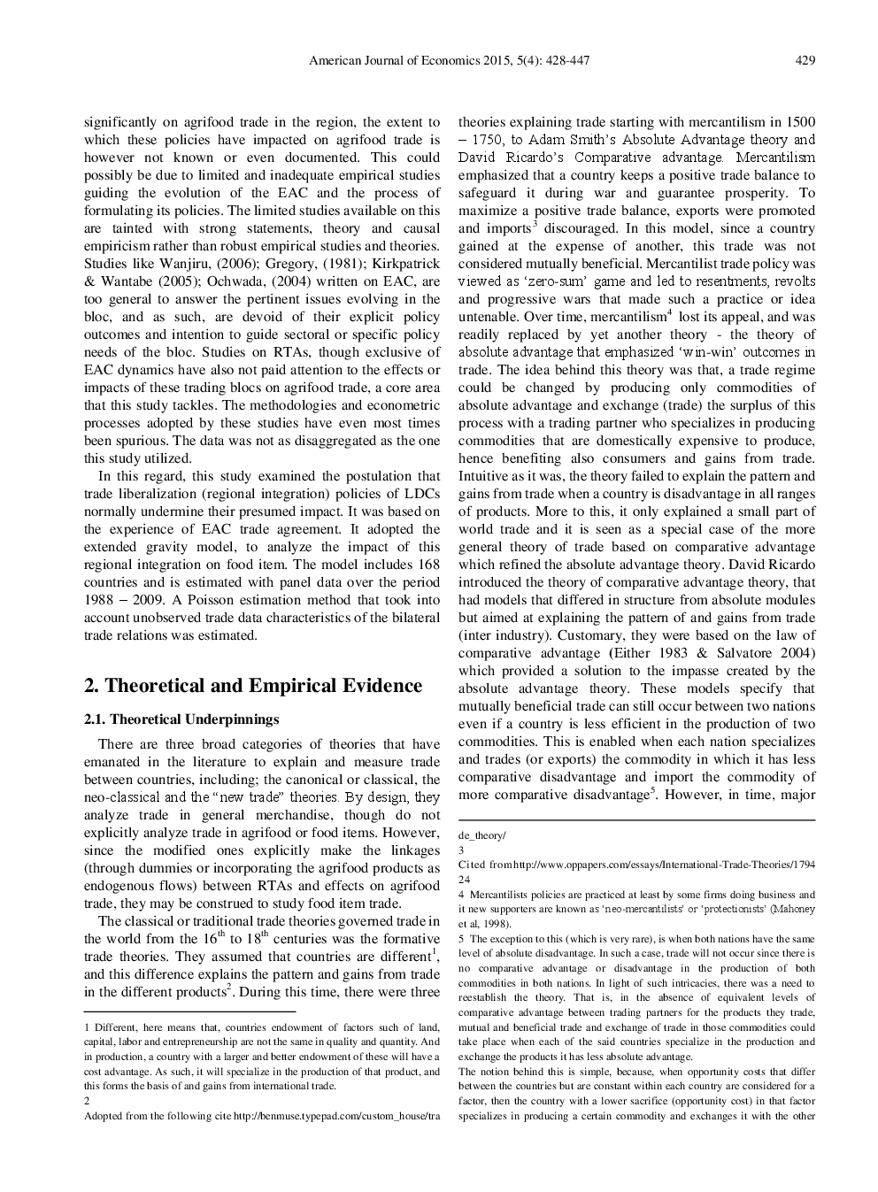 Regional Integration And Trade In Agrifood Products Evidence From The East African Community (EAC) - Page 3