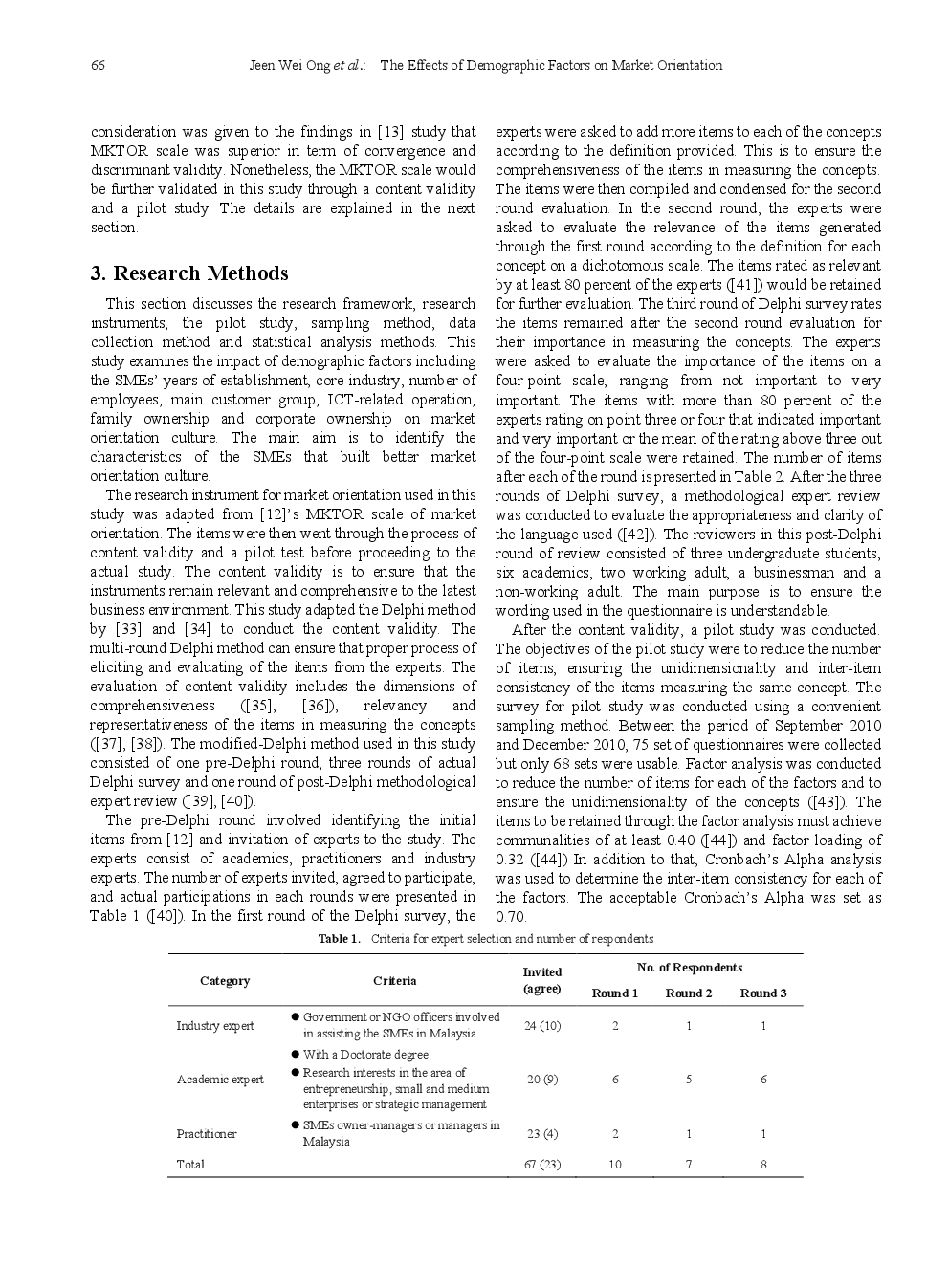 The Effects Of Demographic Factors On Market Orientation - Page 4