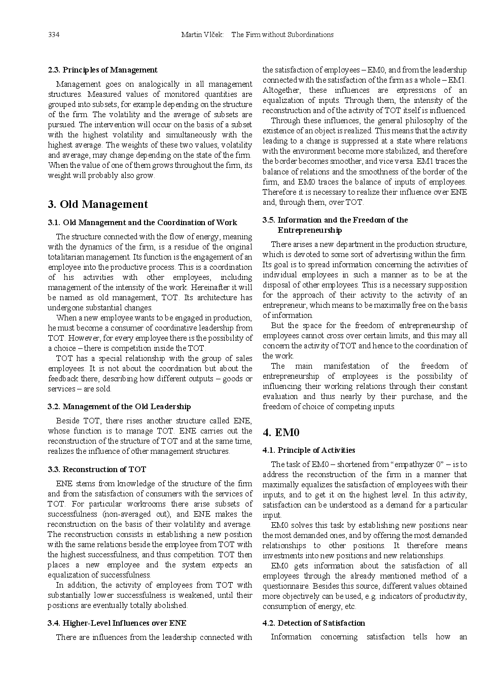 The Firm Without Subordinations - Page 3