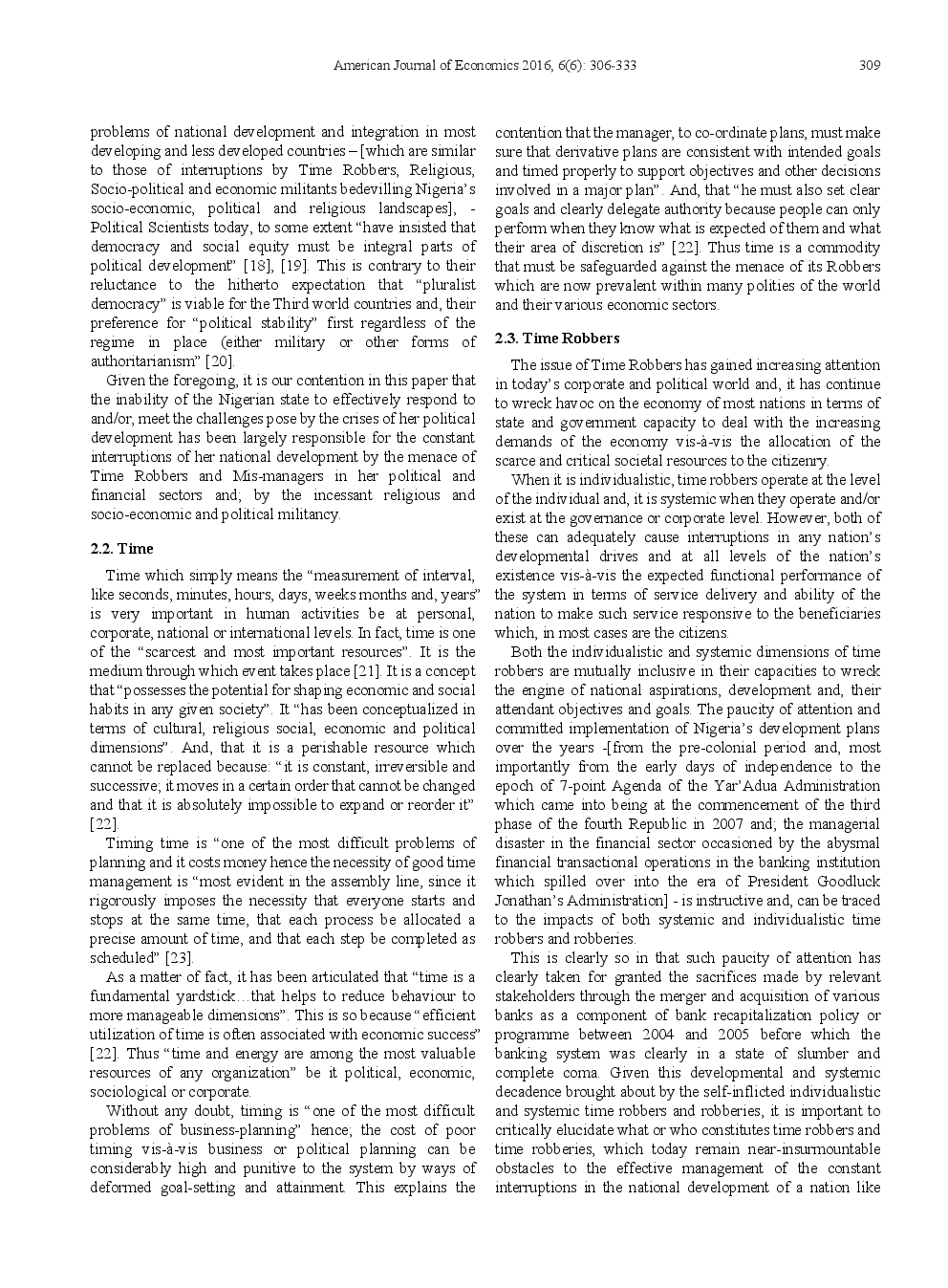 The Management Of Interruptions In National Development A Critical Analysis Of Nigeria's Experience1 - Page 5