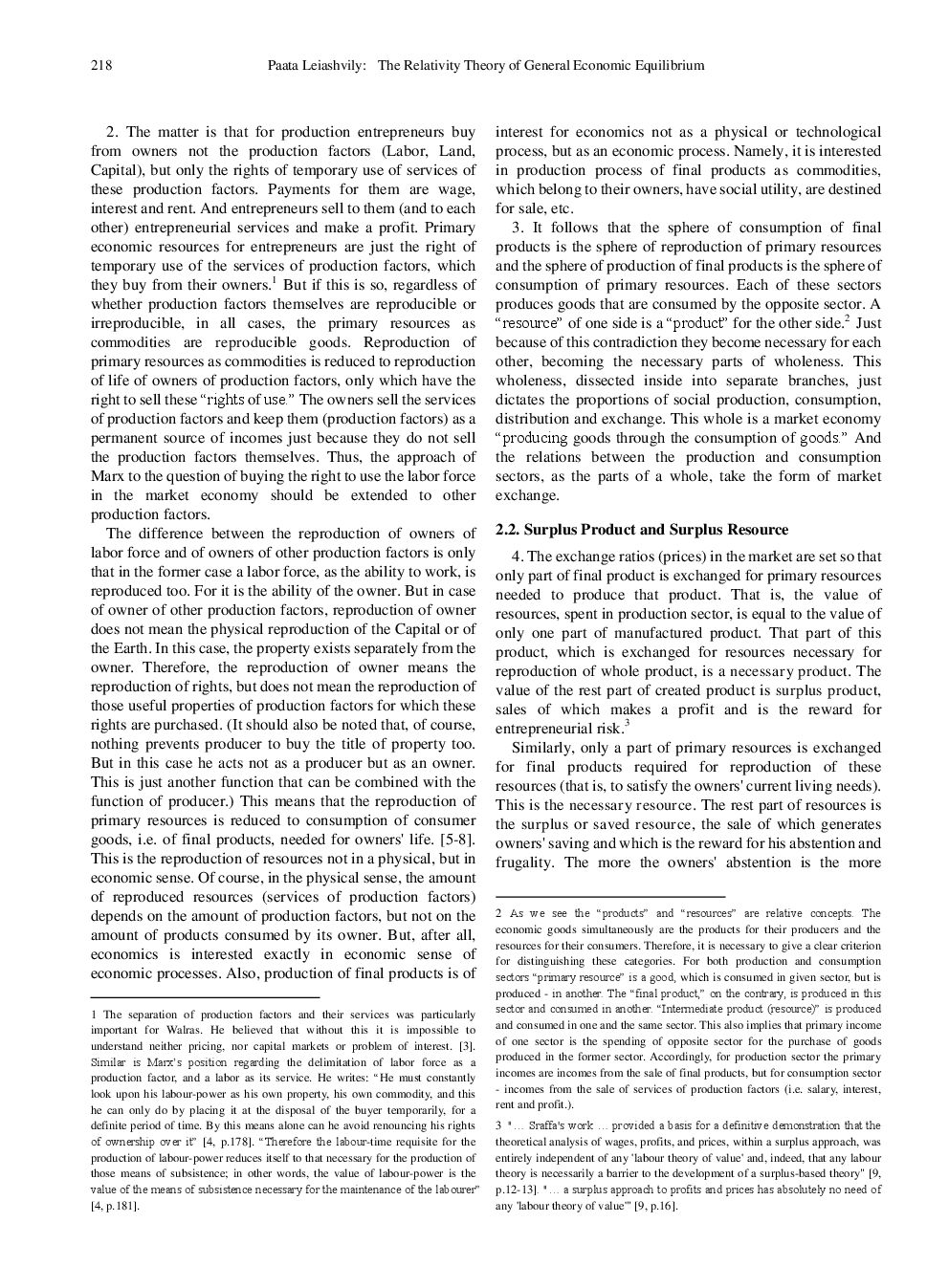 The Relativity Theory Of General Economic Equilibrium - Page 4