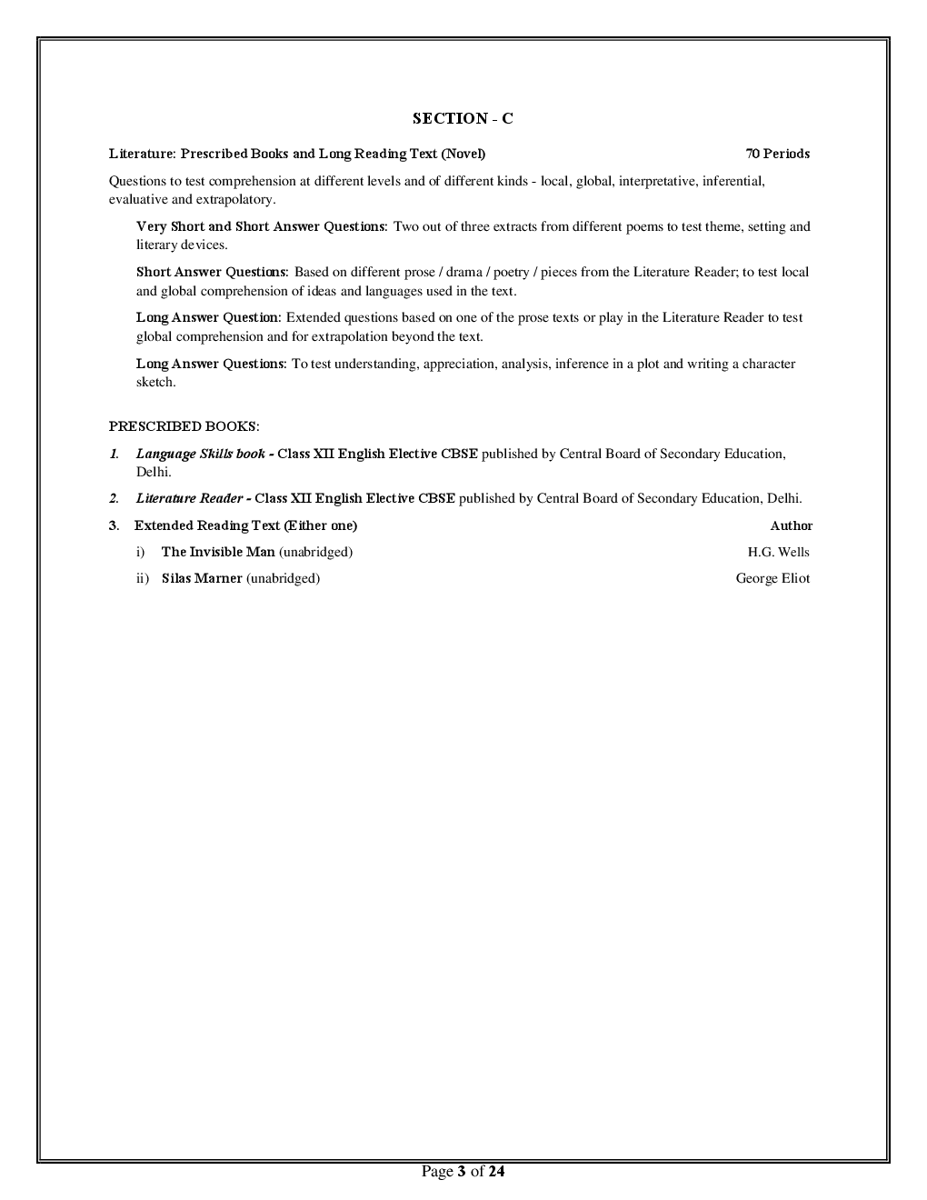 CBSE Curriculum For Class XII 2018-19 - Page 5