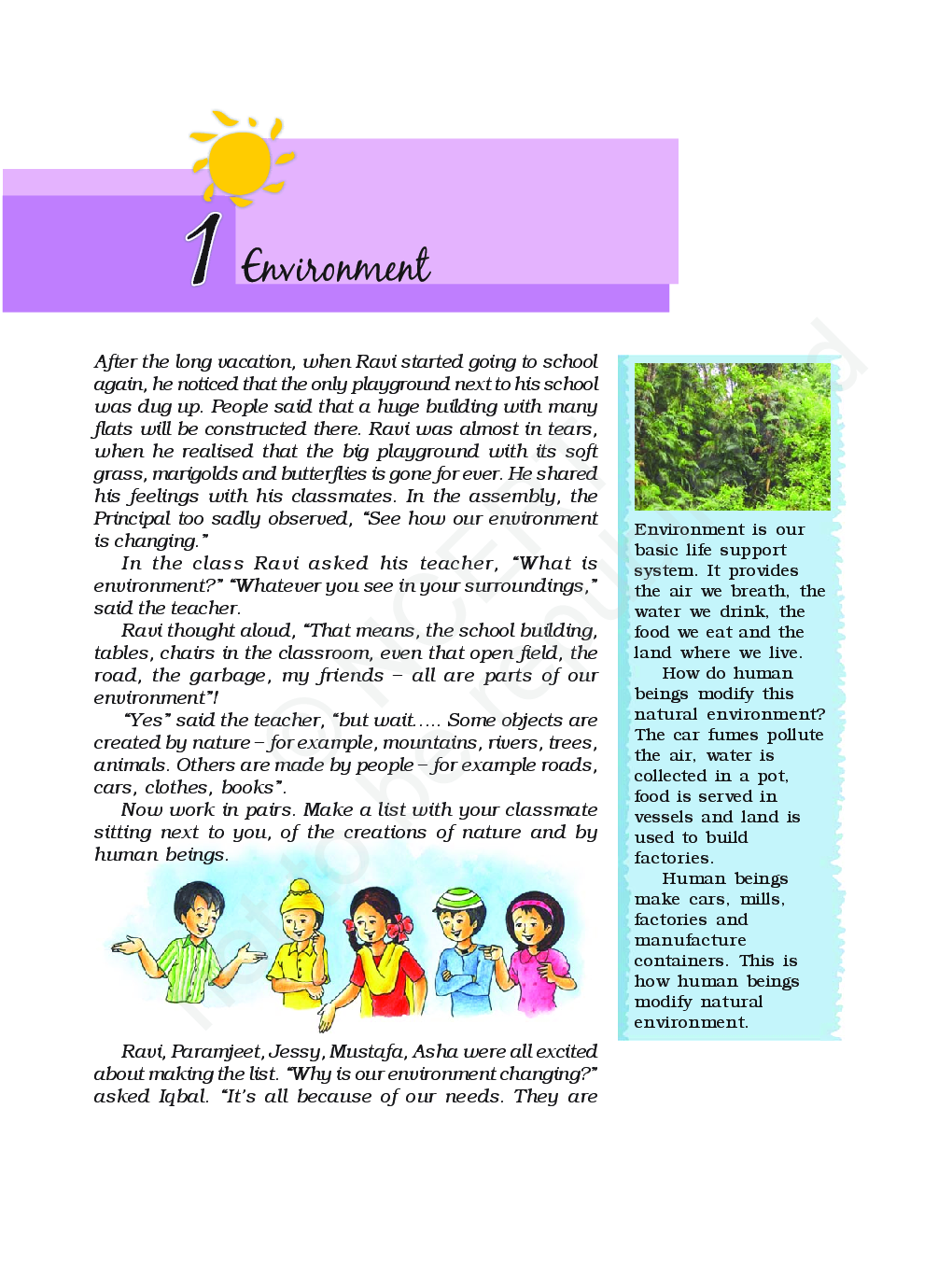 NCERT Textbook Environment For Class-9 - Page 2