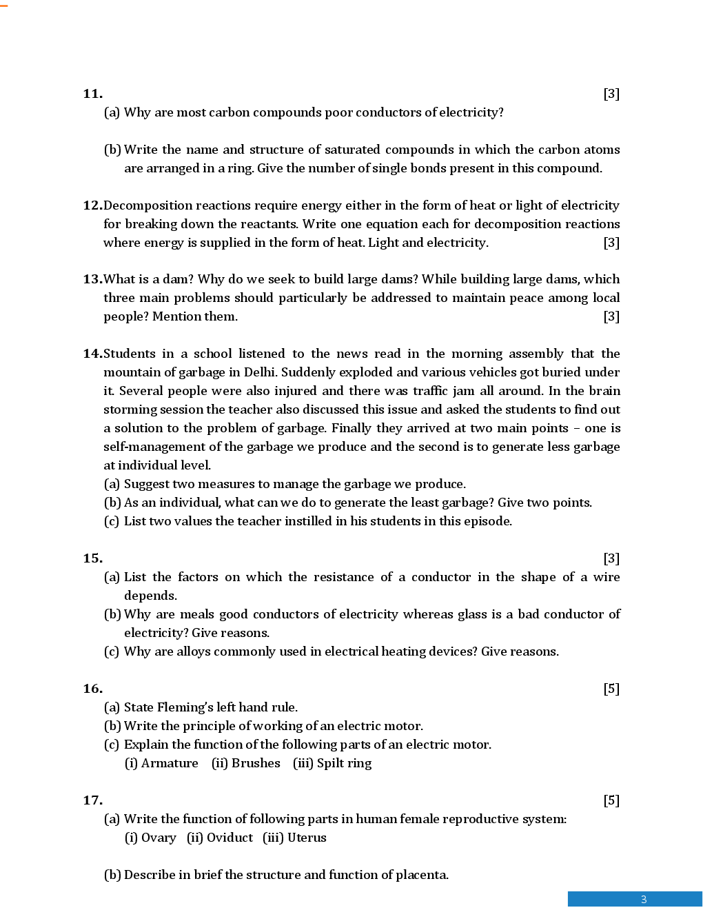 CBSE Board Class X Science Previous Year Question Paper With Solutions 2013 To 2018 - Page 4