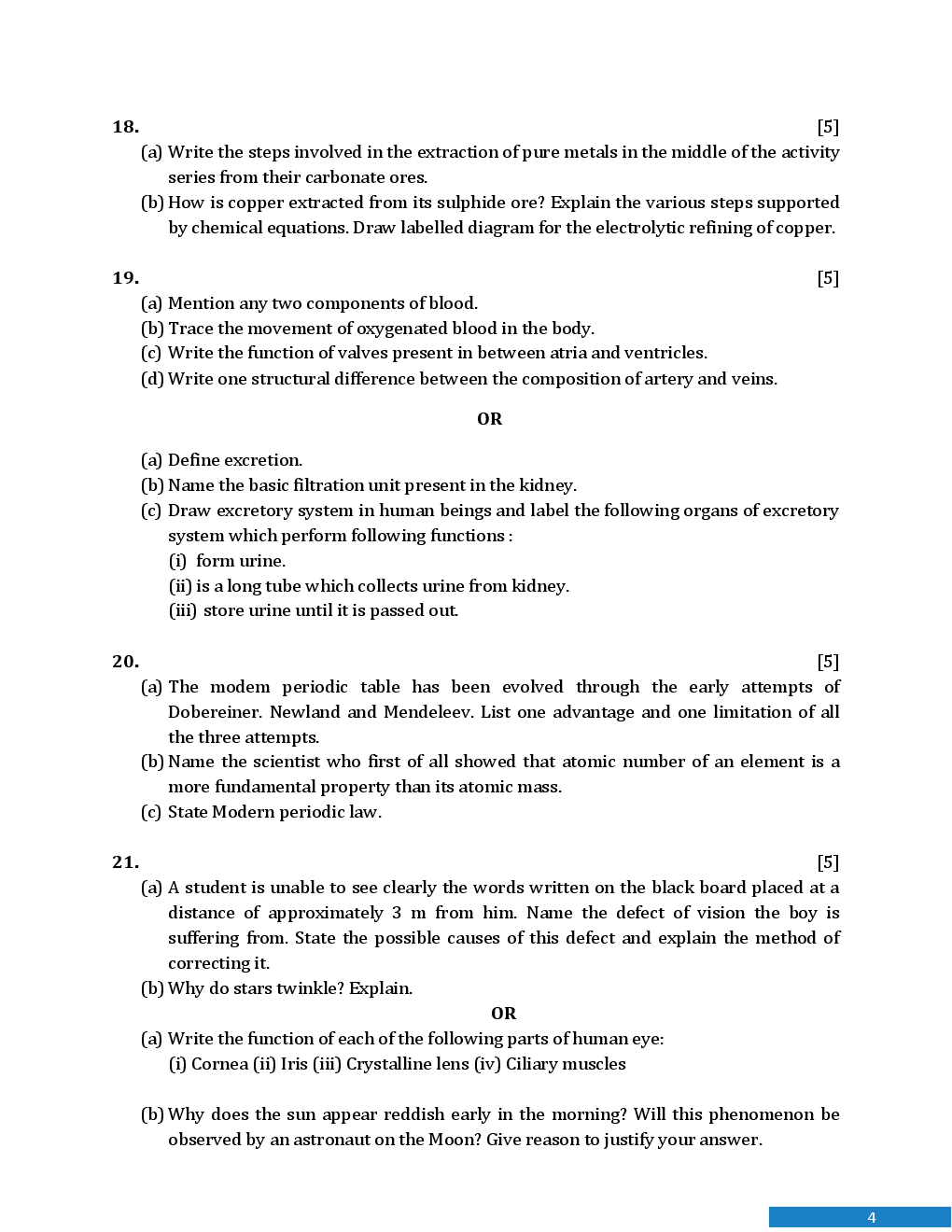 CBSE Board Class X Science Previous Year Question Paper With Solutions 2013 To 2018 - Page 5