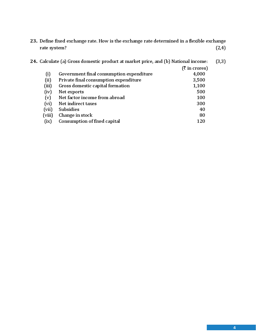 CBSE Board Class XII Economics Previous Year Question Paper With Solutions 2013 To 2018 - Page 5