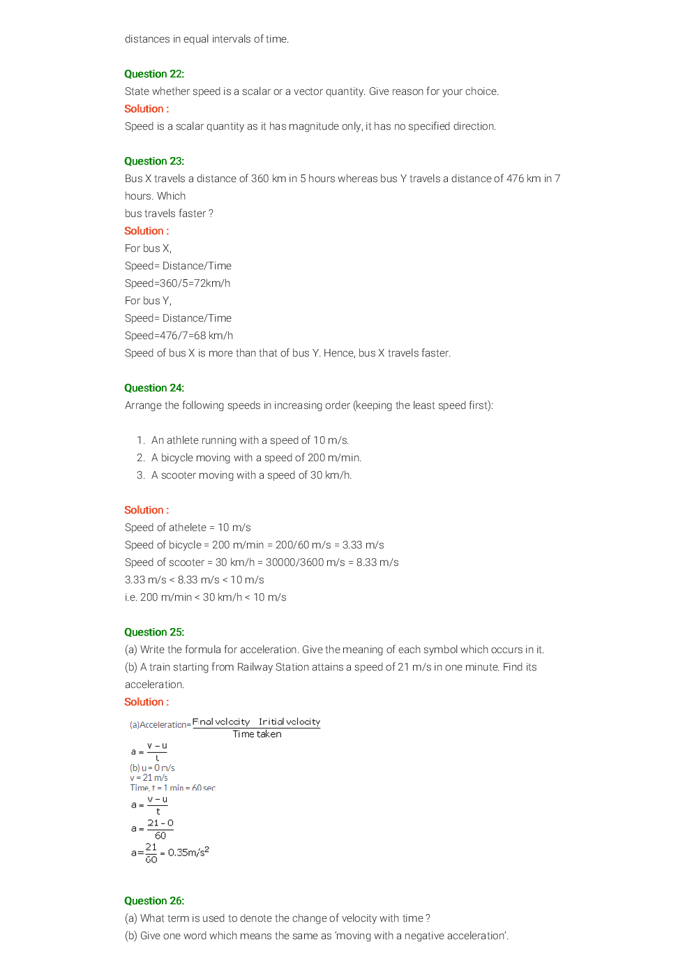 Lakhmir Singh & Manjit Kaur Solution Physics For Class - IX - Page 5