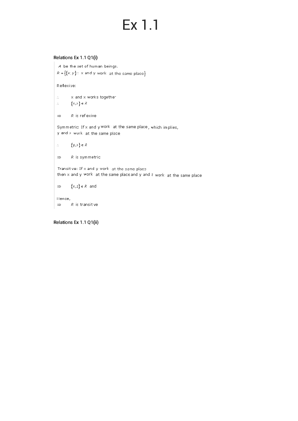 R D Sharma Solution Mathematics For Class - XII - Page 2