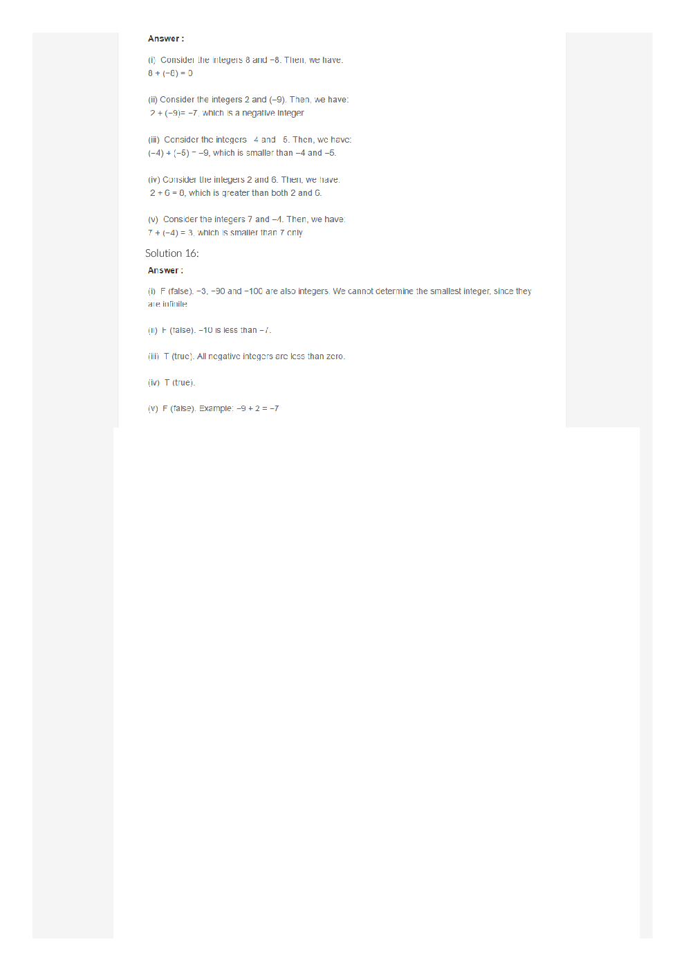 R S Aggarwal Solutions Mathematics For Class - VII - Page 5