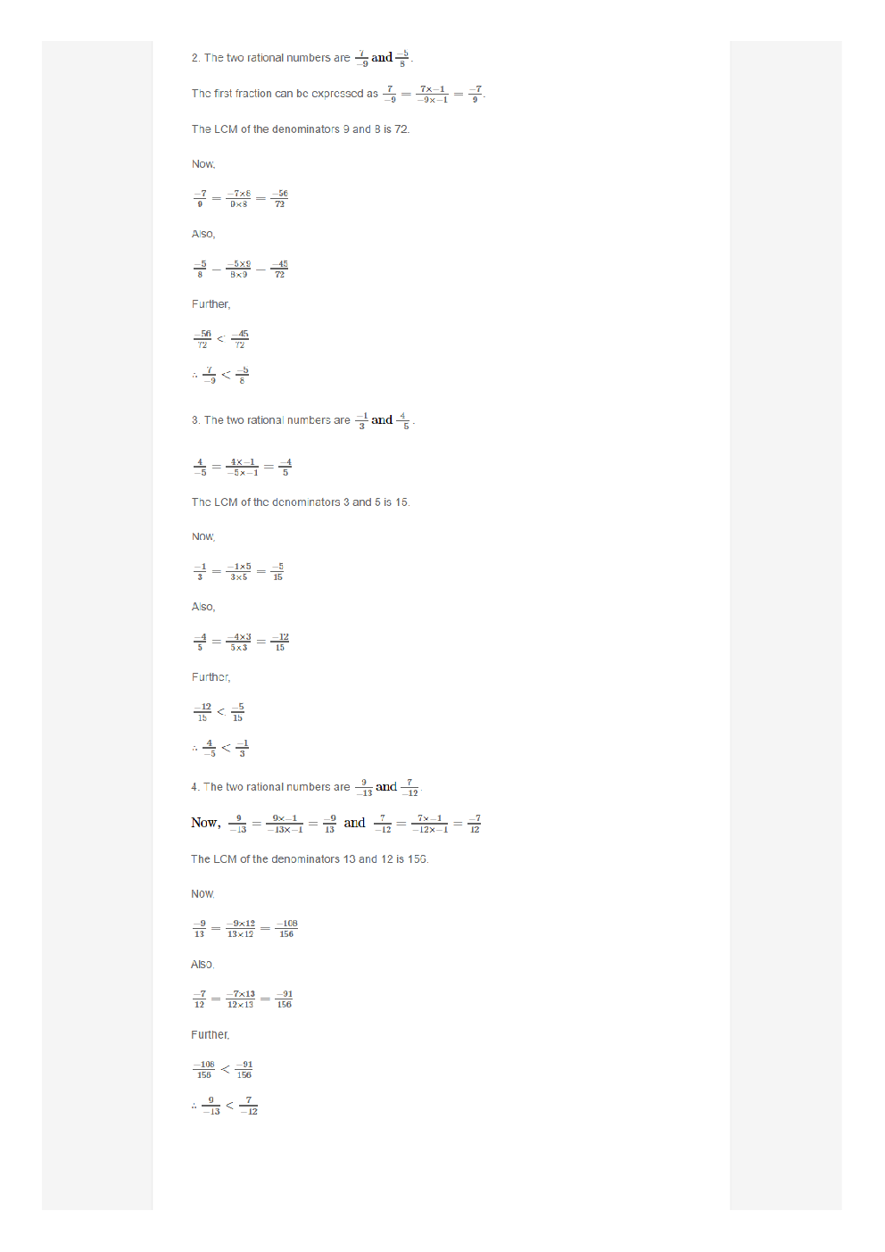 R S Aggarwal Solutions Mathematics For Class - VIII - Page 5