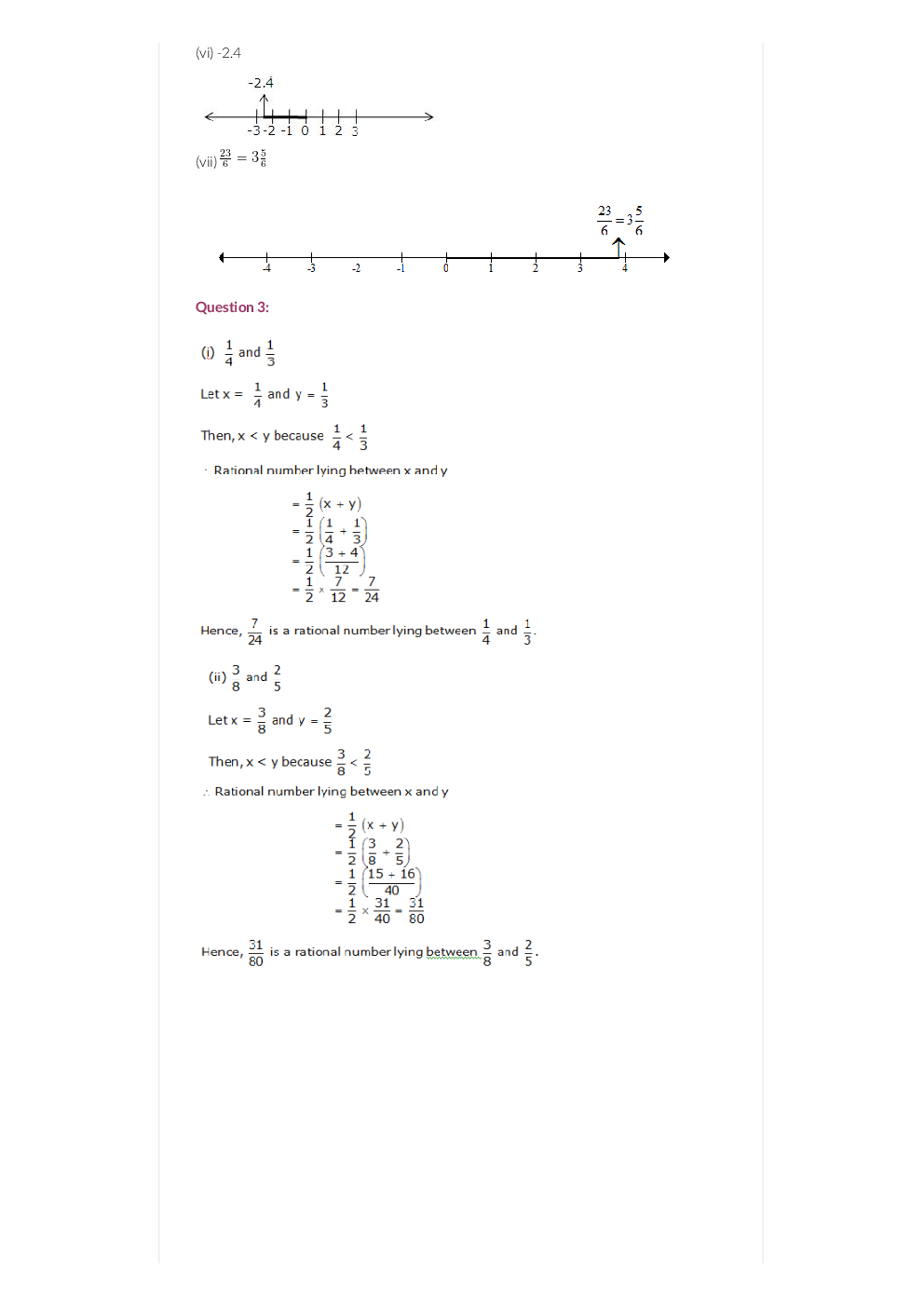 R S Aggarwal Solutions Mathematics For Class - IX - Page 4