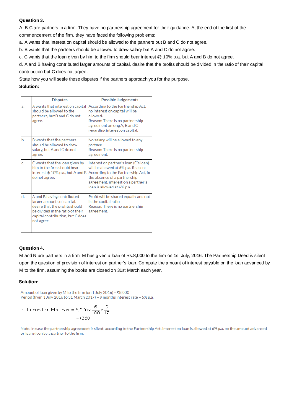 T S Grewal Solutions Accountancy For Class - XII Volume - I - Page 3
