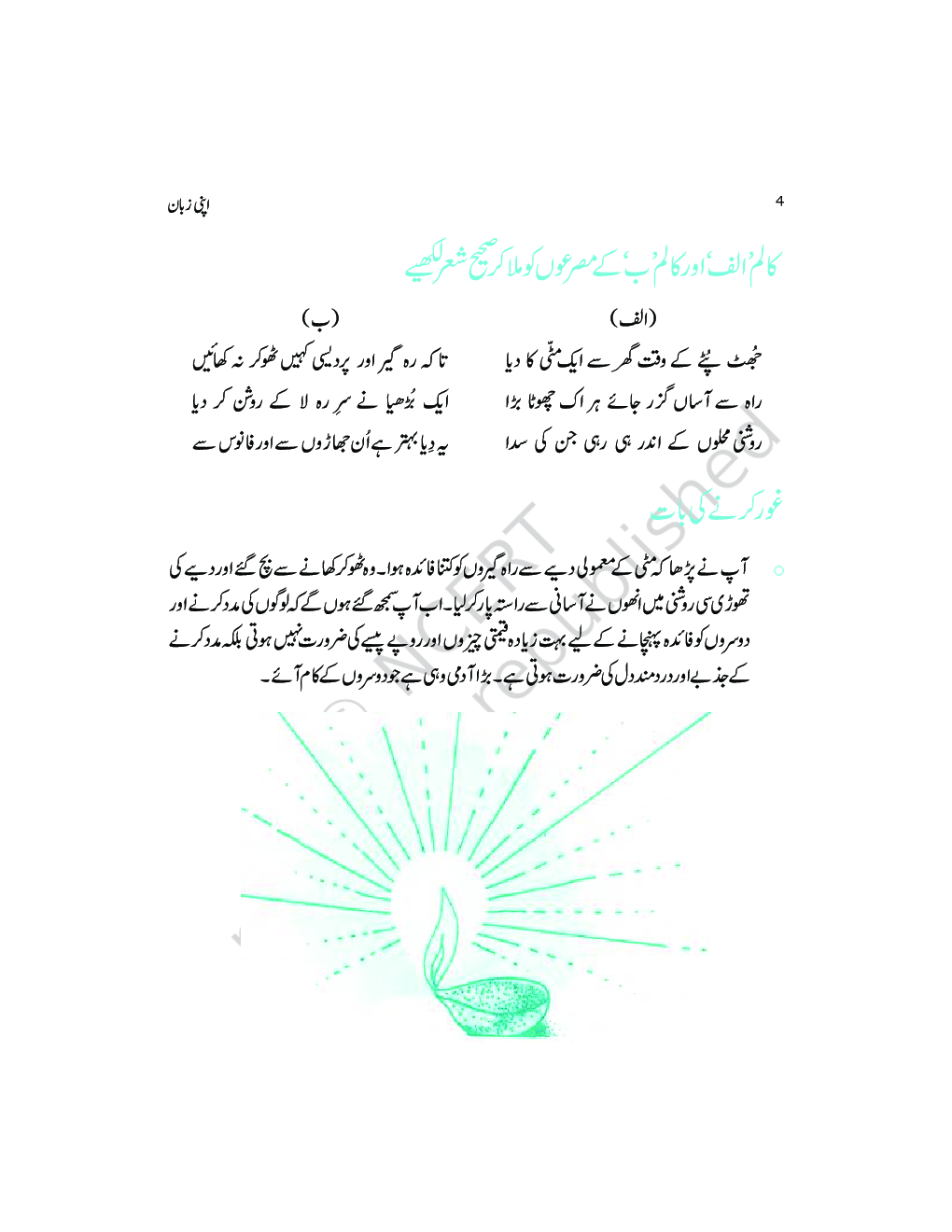 NCERT Book Apni Zubani For Class VI (Urdu) - Page 5