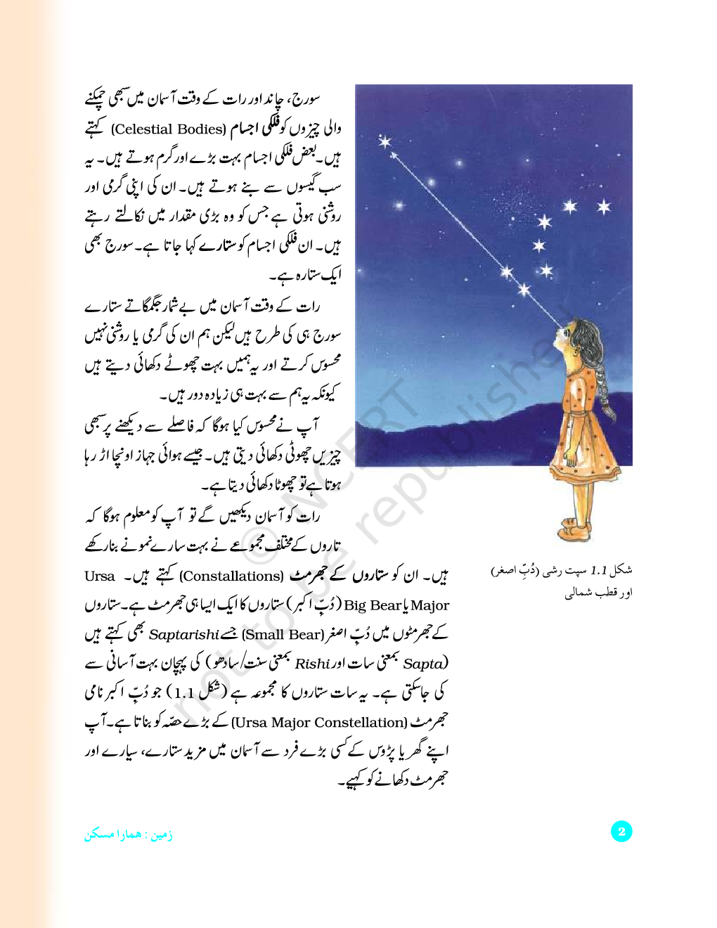 NCERT Book Zameen Hamara Maskan For Class VI (Urdu) - Page 3