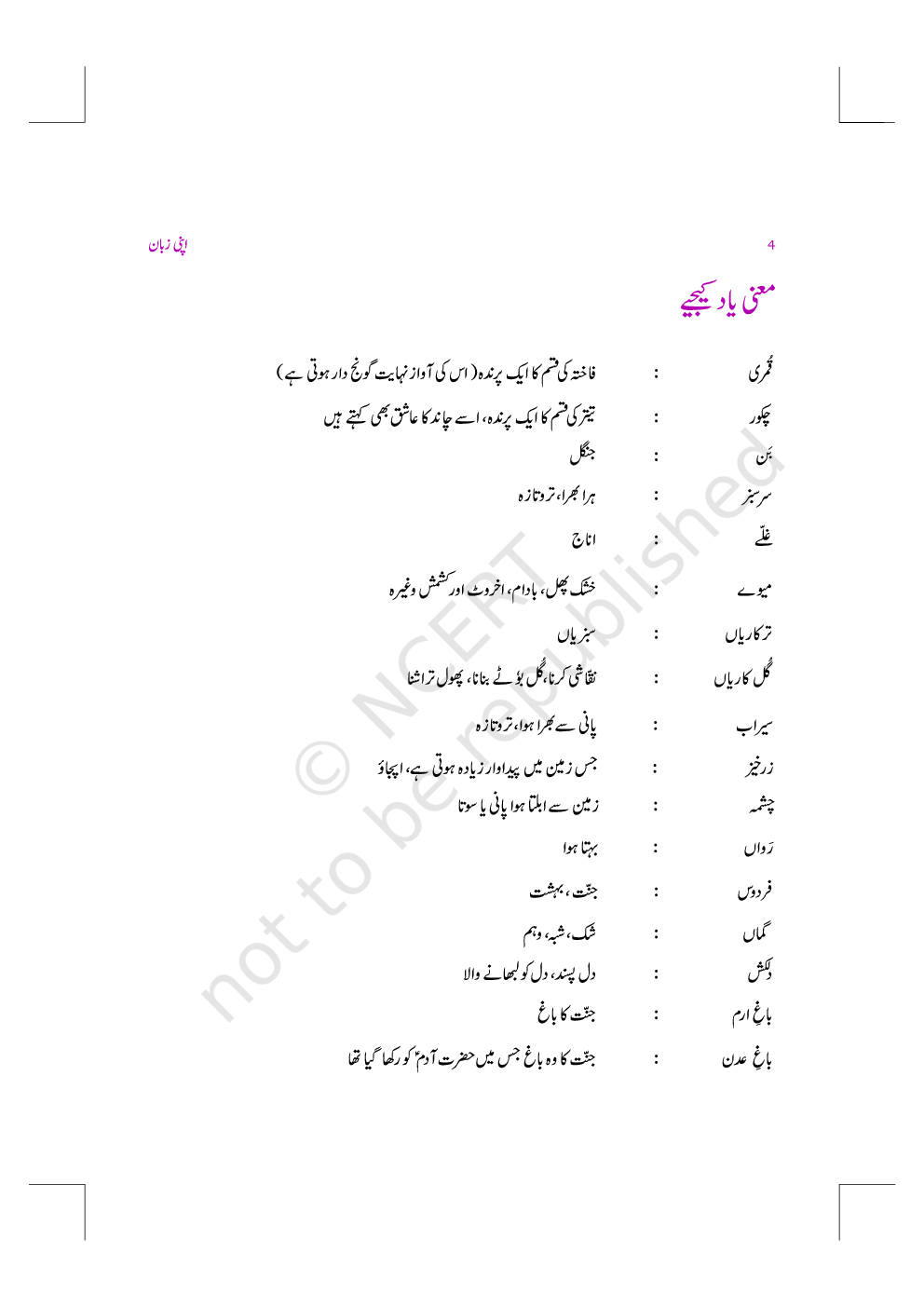 NCERT Book Apni Zubani For Class VII (Urdu) - Page 5