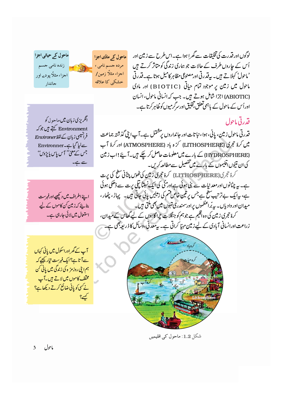 NCERT Book Hamare Maahol For Class VII (Urdu) - Page 4