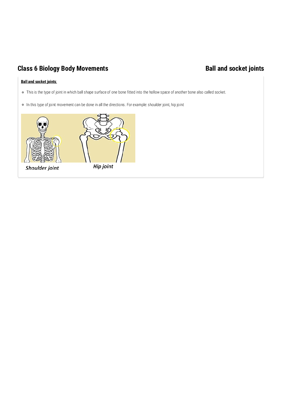 NCERT Notes Biology For Class VI - Page 4