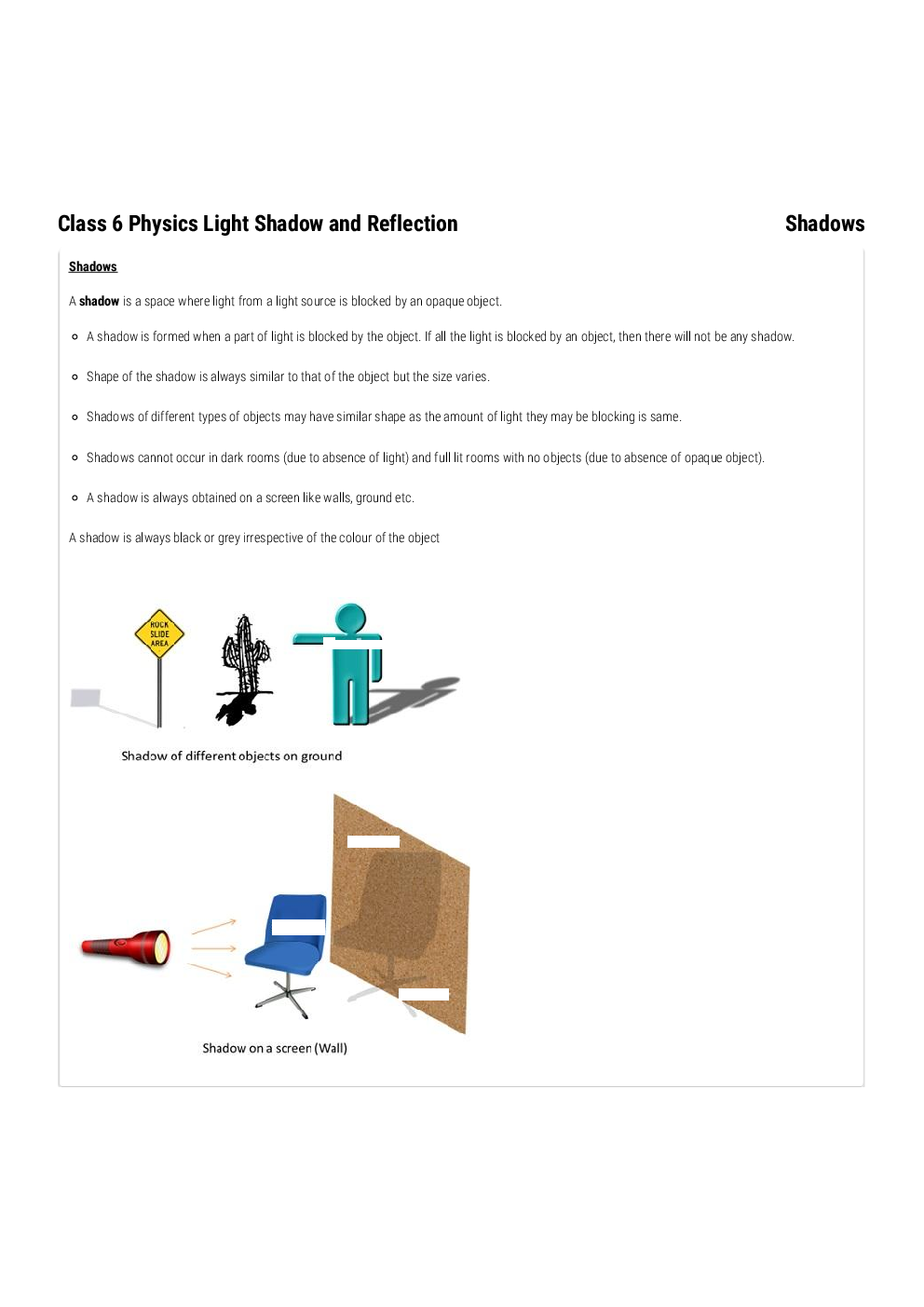 NCERT Notes Physics For Class VI - Page 4