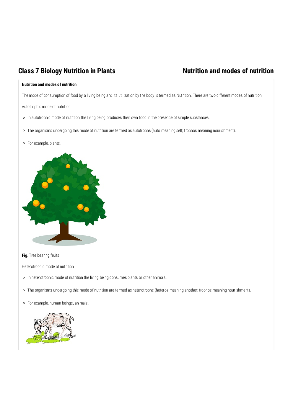 NCERT Notes Biology For Class VII - Page 5