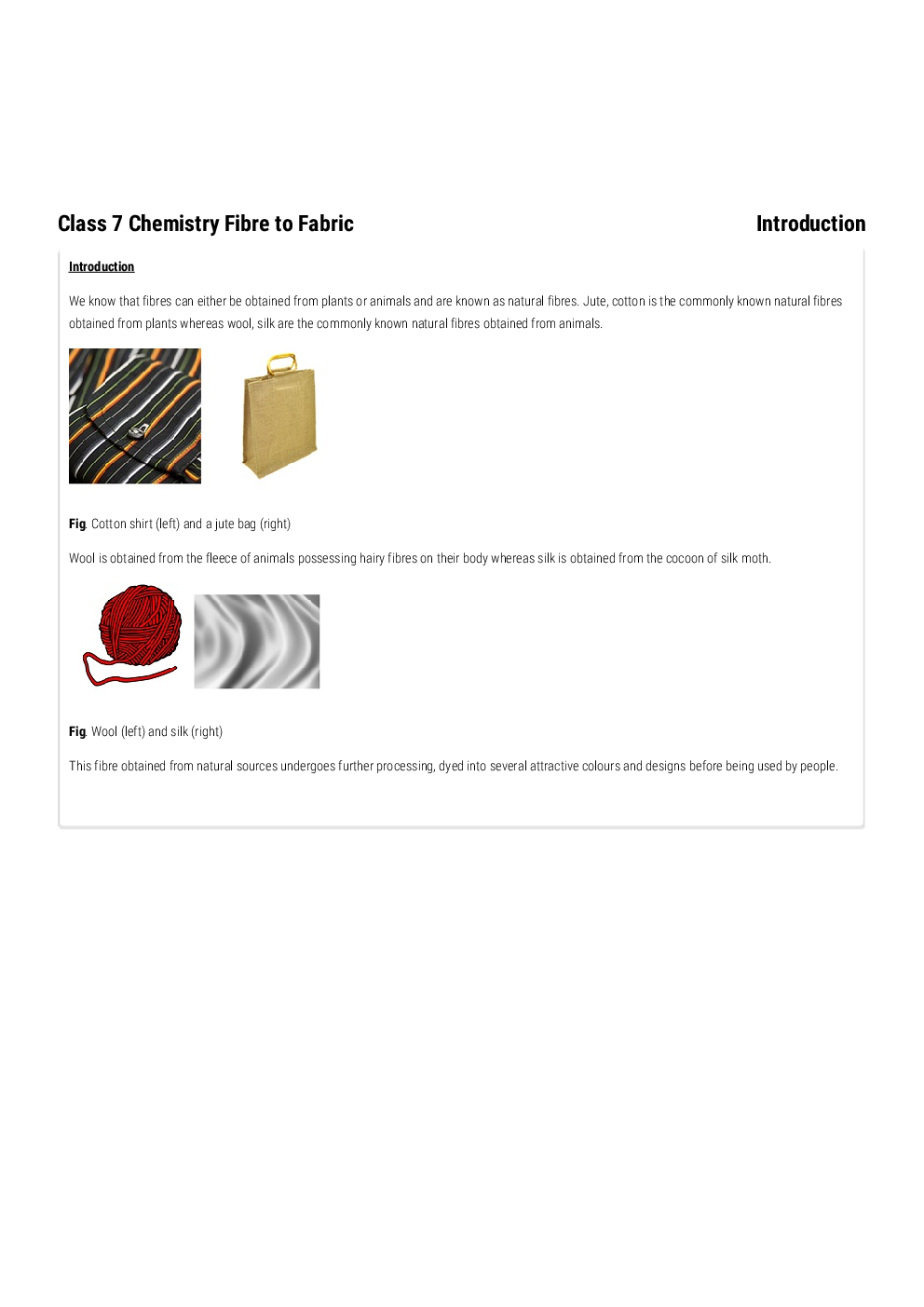 NCERT Notes Chemistry For Class VII - Page 2