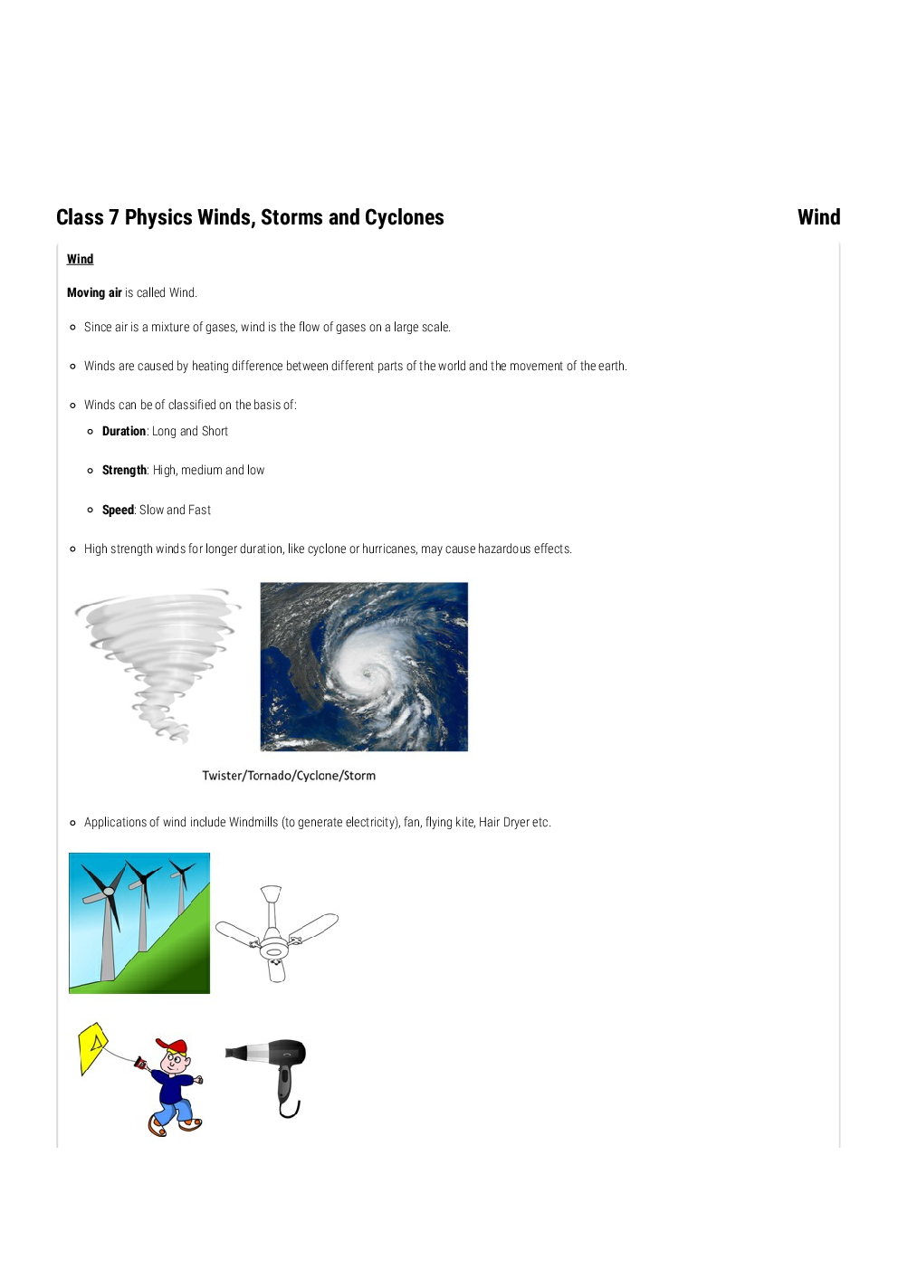 NCERT Notes Physics For Class VII - Page 2