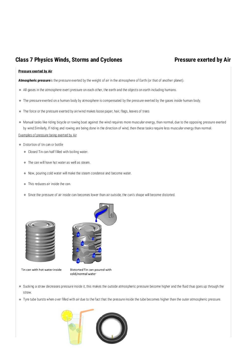 NCERT Notes Physics For Class VII - Page 3