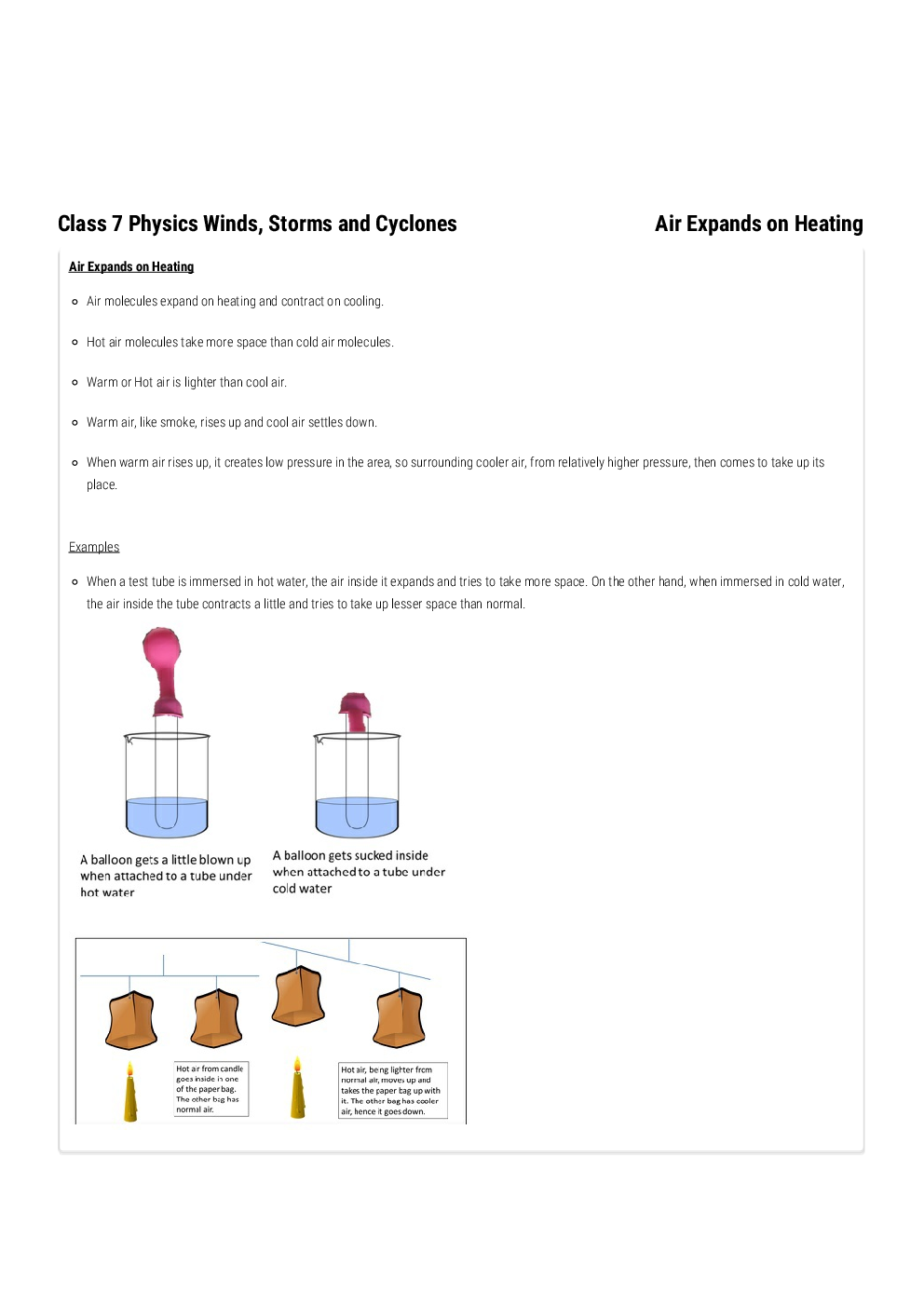 NCERT Notes Physics For Class VII - Page 5