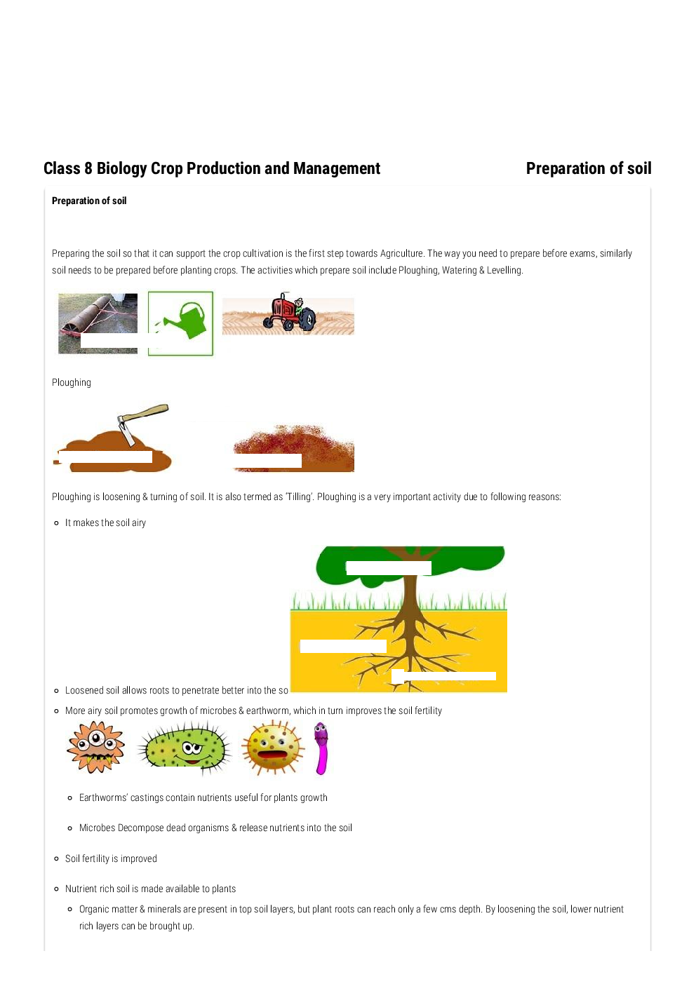 NCERT Notes Biology For Class VIII - Page 5