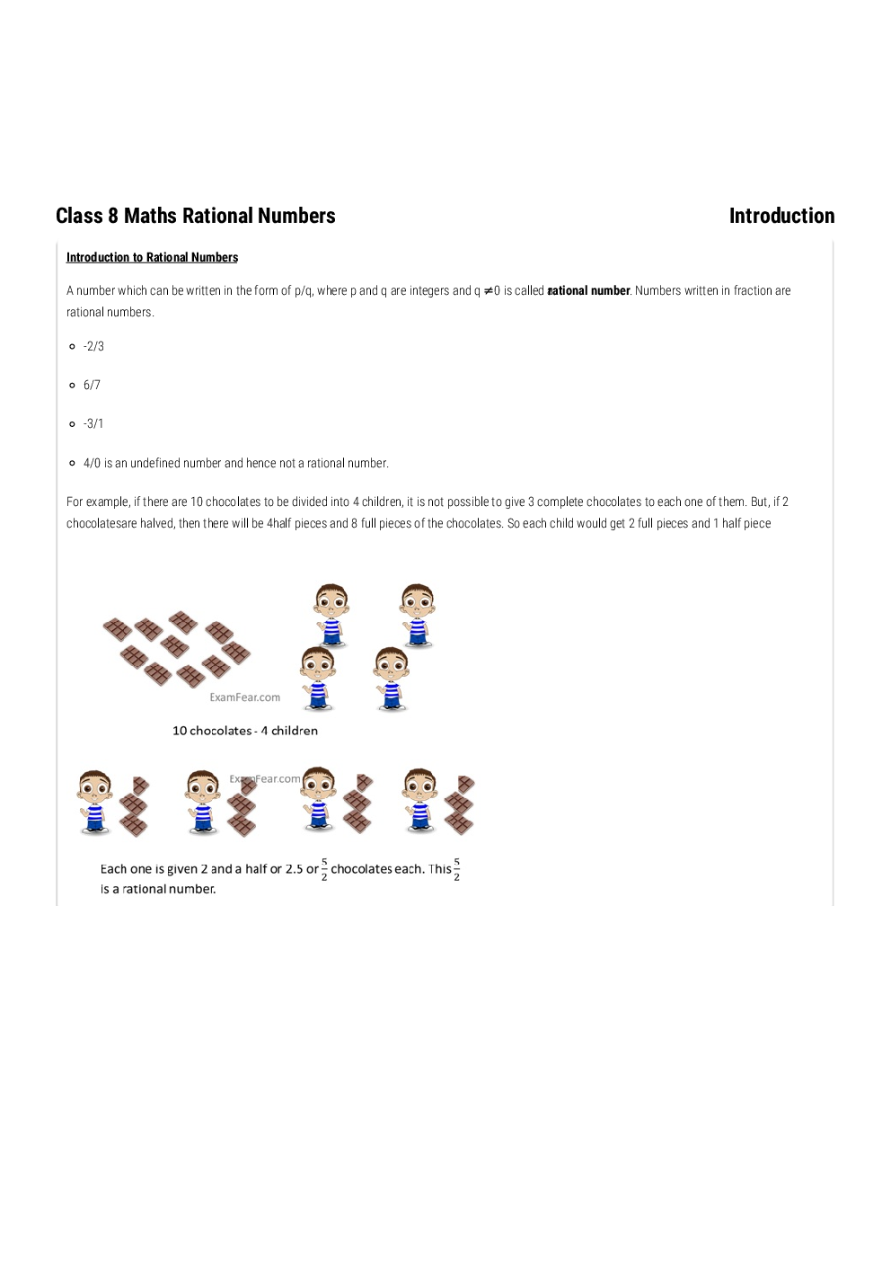 NCERT Notes Mathematics For Class VIII - Page 2