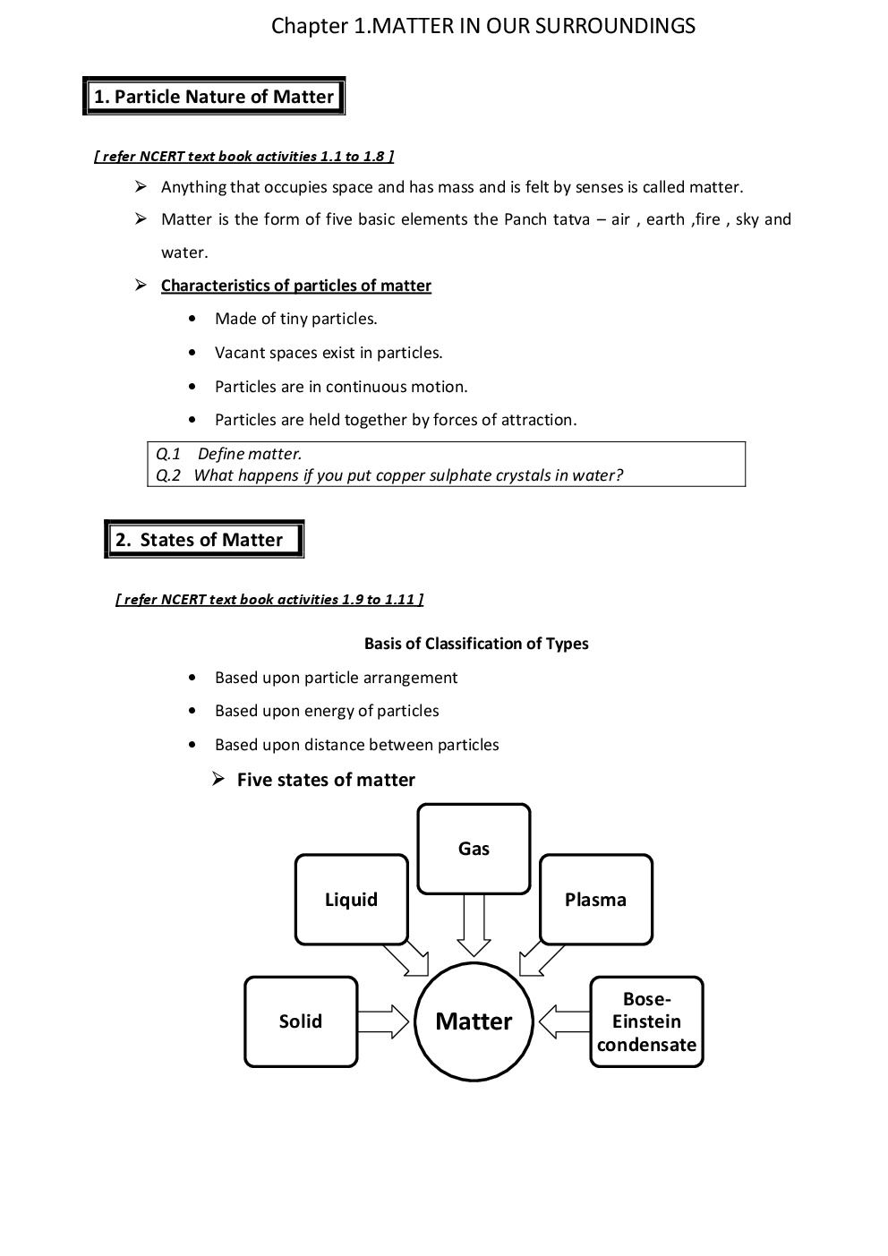 NCERT Notes Science For Class IX - Page 2
