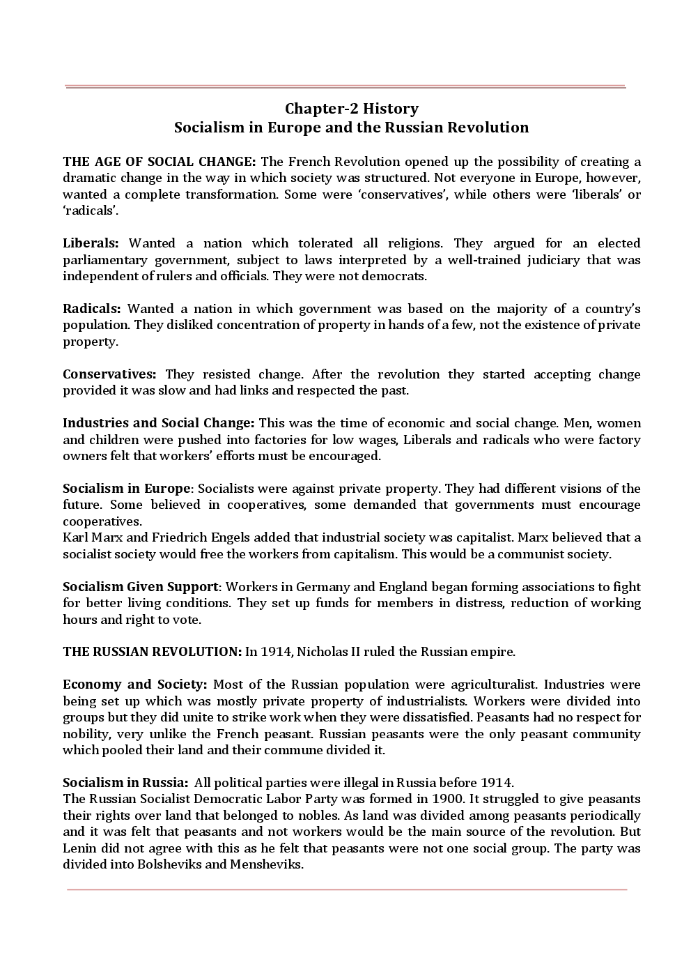 NCERT Notes Social Science For Class IX - Page 5