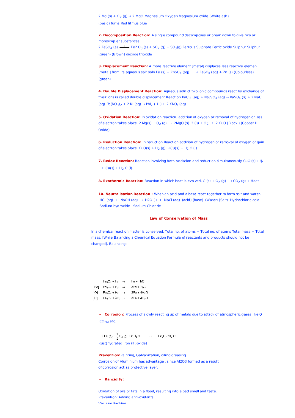 NCERT Notes Science For Class X - Page 3