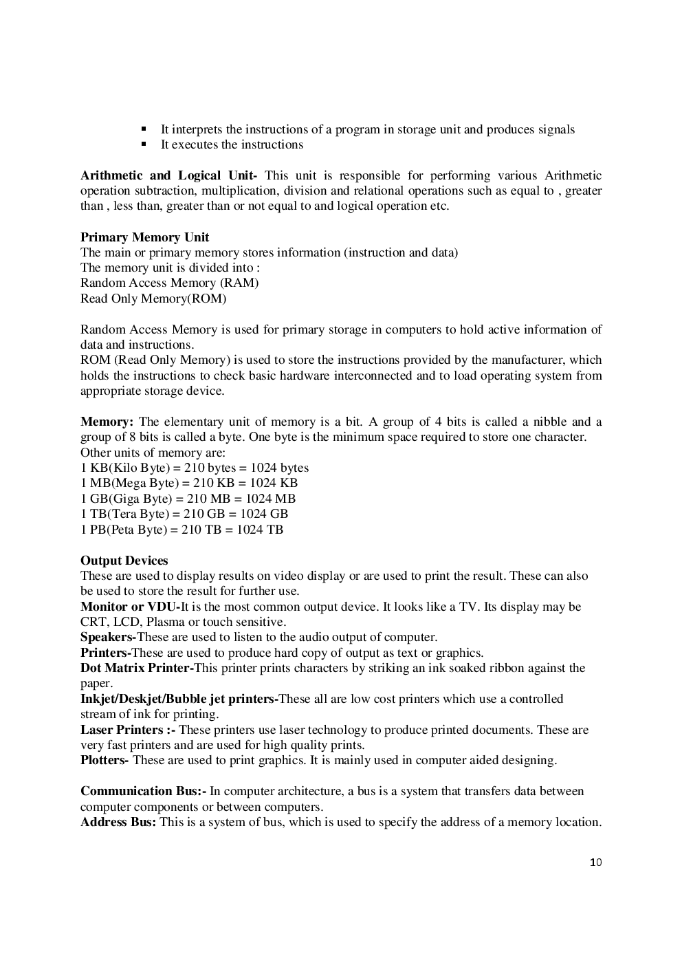 NCERT Notes Informatics Practices For Class XI - Page 4